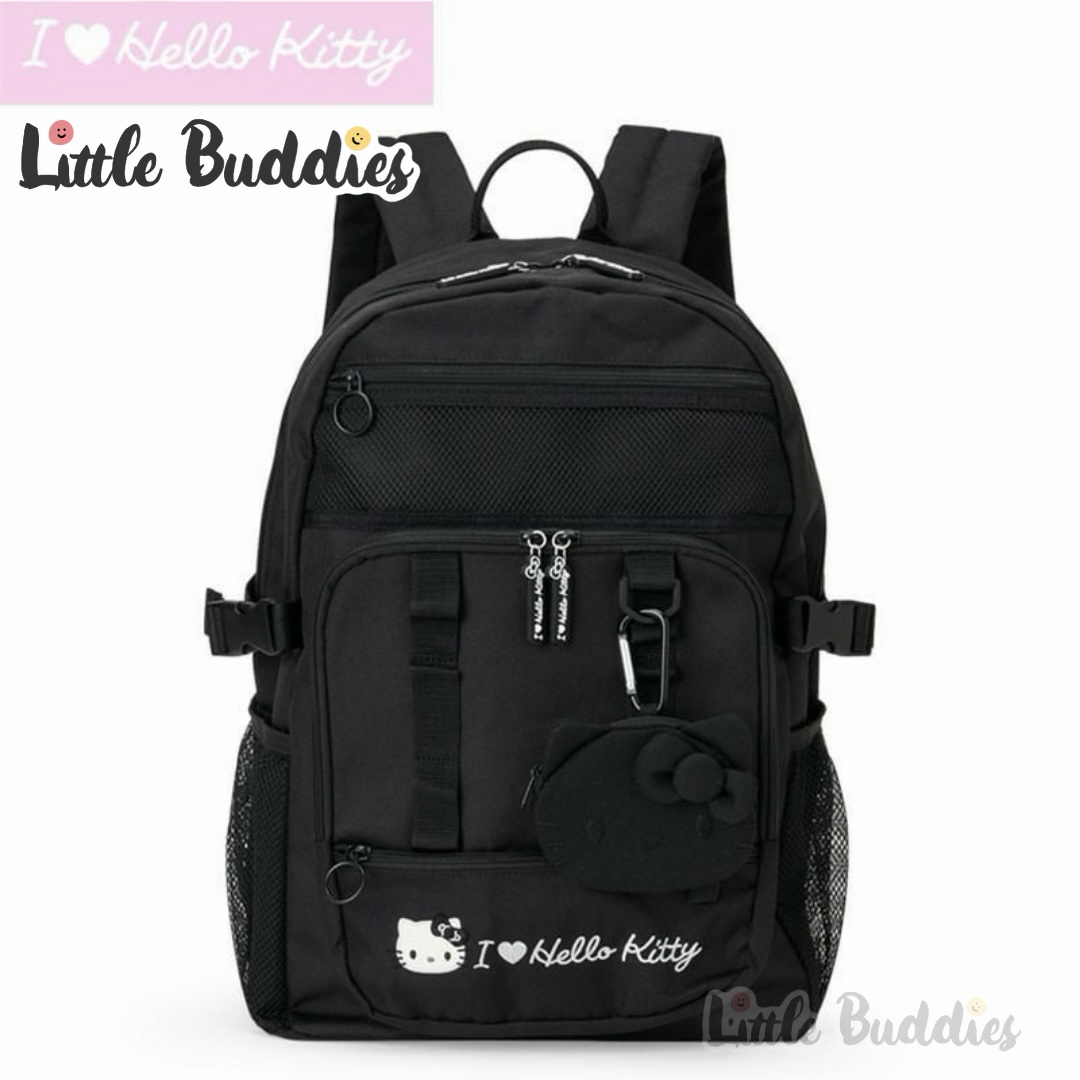 日本 Sanrio I Love Hello Kitty 彩色系列 - 背囊連頭形拉鏈袋