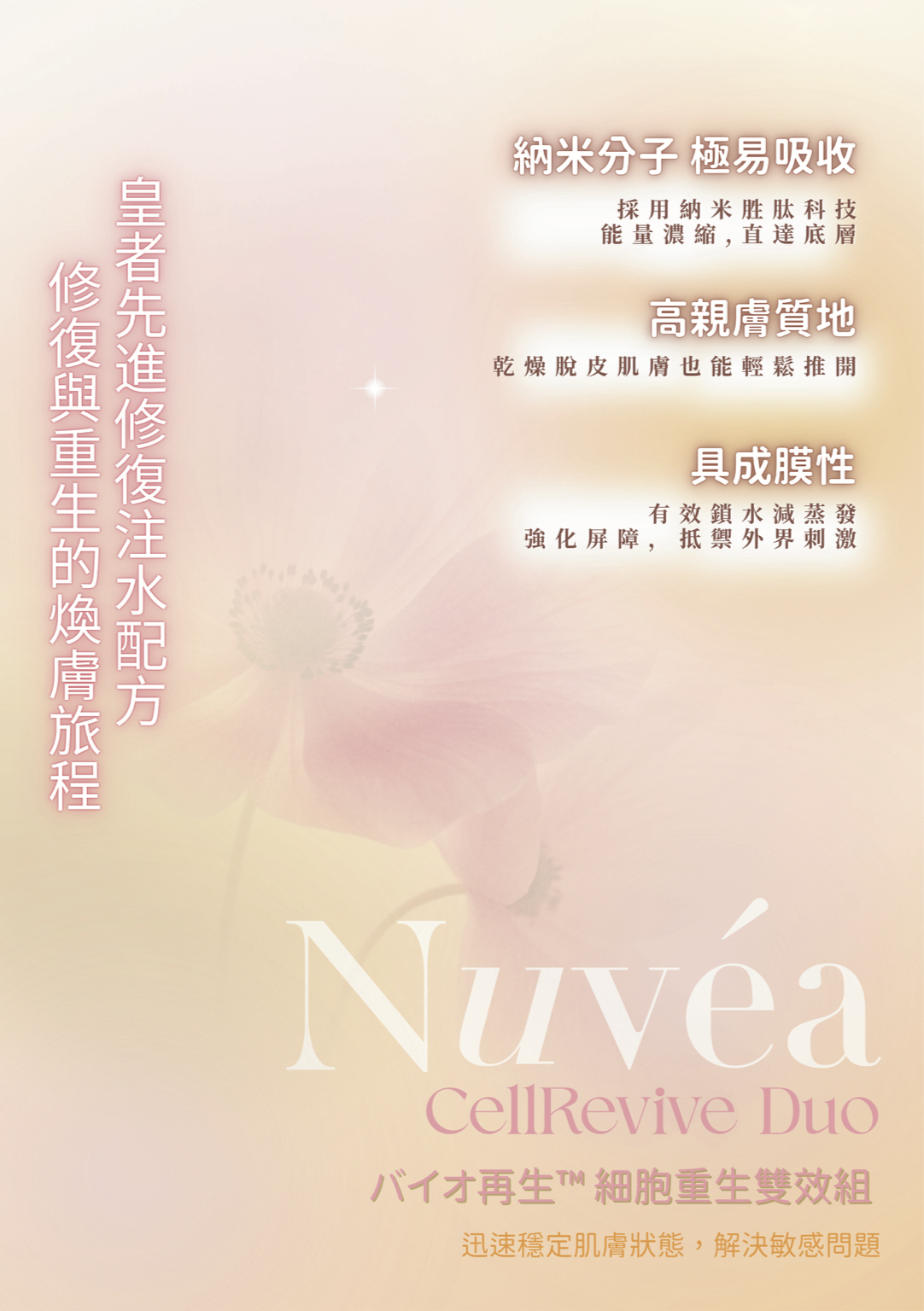 Nuvéa 細胞重⽣組合