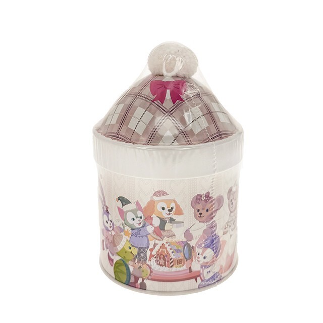 達菲 Duffy 與好友們 聖誕 圖案 朱古力 巧克力 脆脆 -香港迪士尼樂園