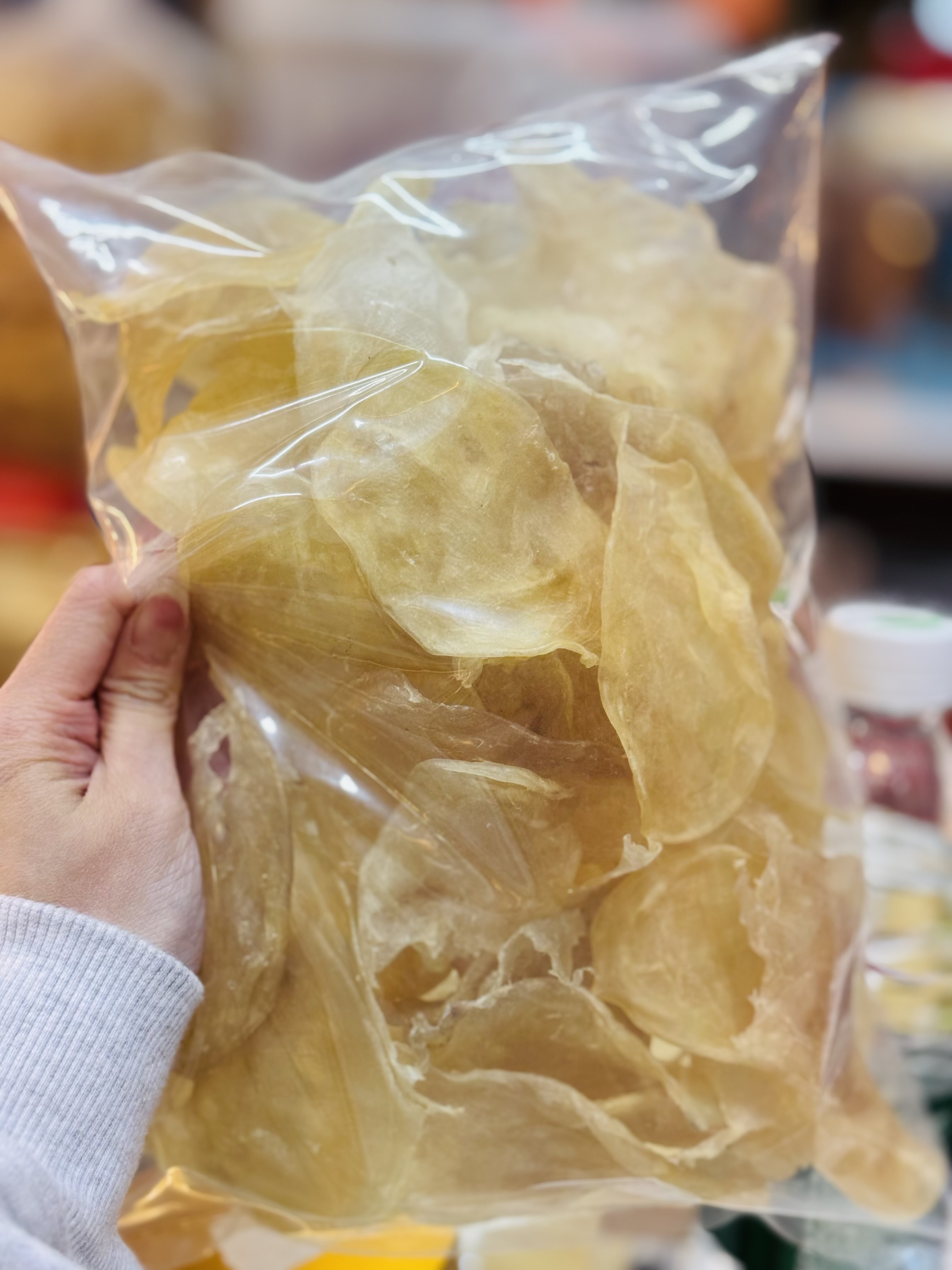 （5545）泰國特大雞蛋膠 約50-60隻 300g