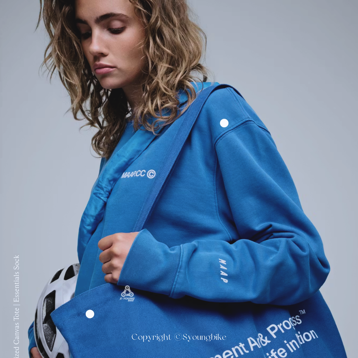 【MAAP】Essentials CC Tee 休閒短T恤 / Sonic Blue 索尼寶藍