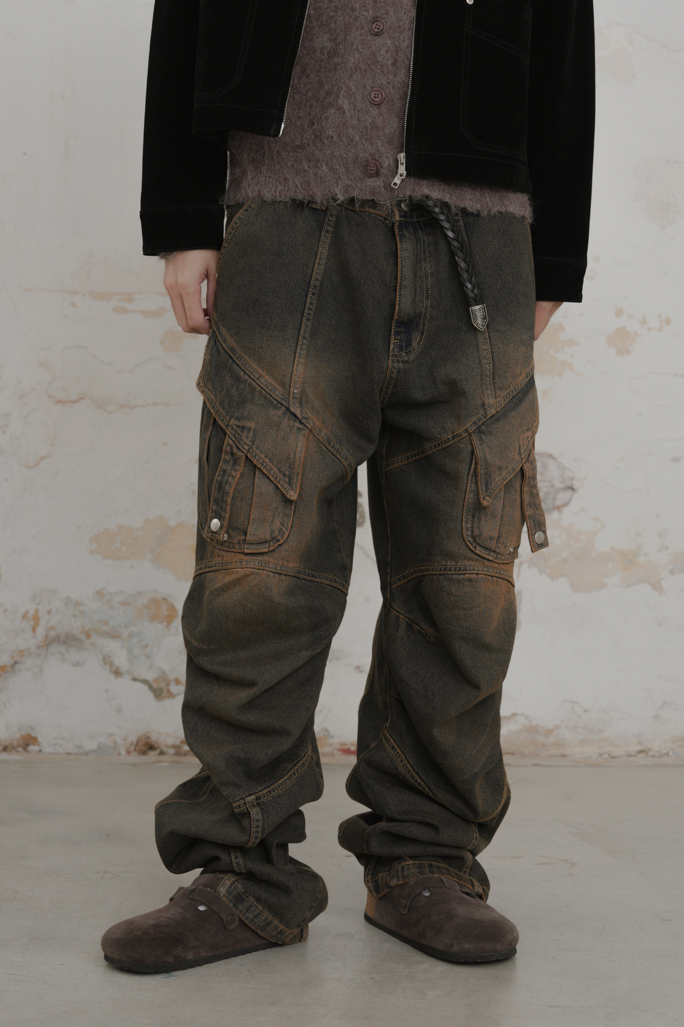 Biker Cargo Pants #牛仔褲