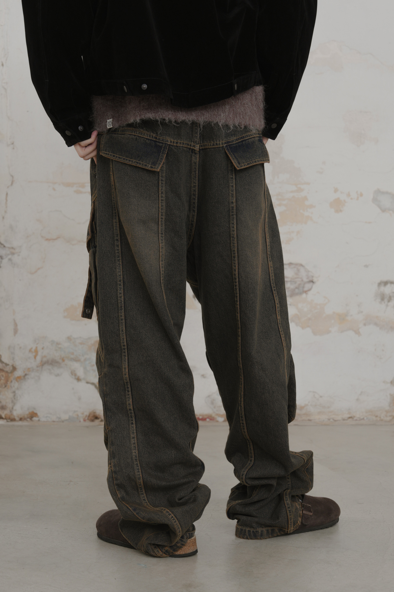 Biker Cargo Pants #牛仔褲