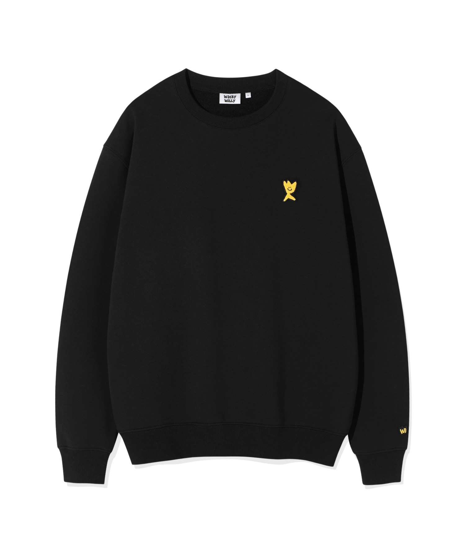 WACKY WILLY Brushed Fleece Kiki Logo Sweatshirt