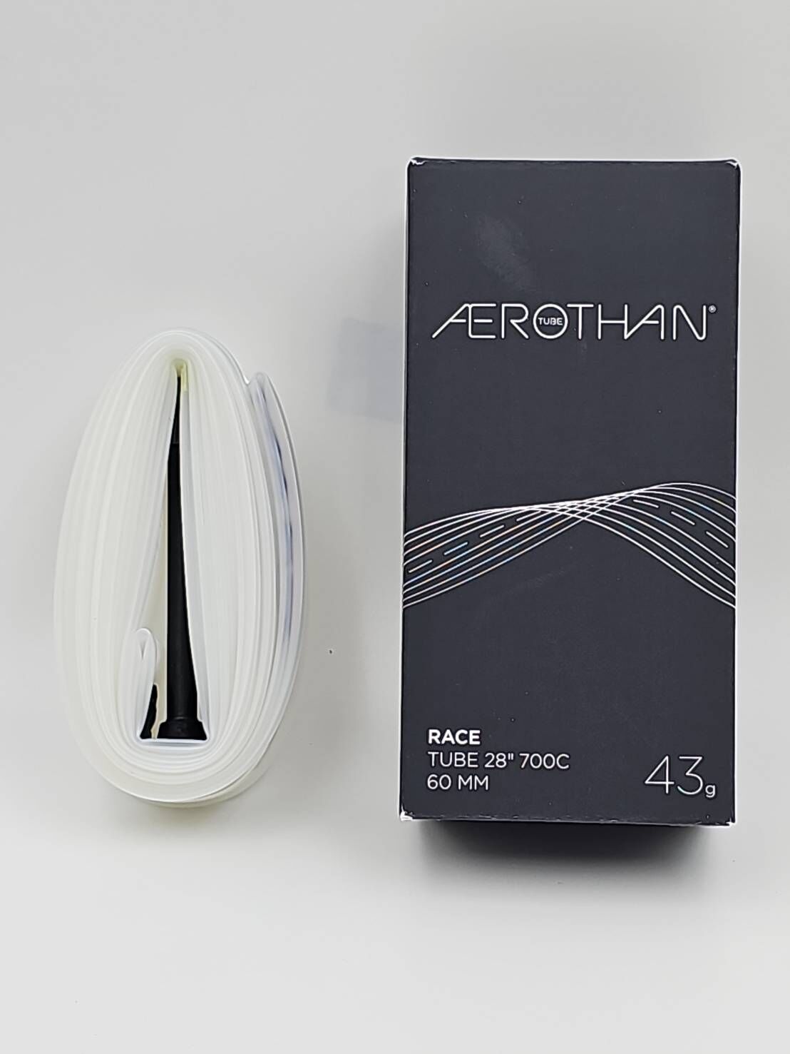 SCHWALBE SV20E 23/28-622 Aerothan TPU 內胎 60mm 輕量化內胎 公路車專用 氣嘴長:60mm內胎