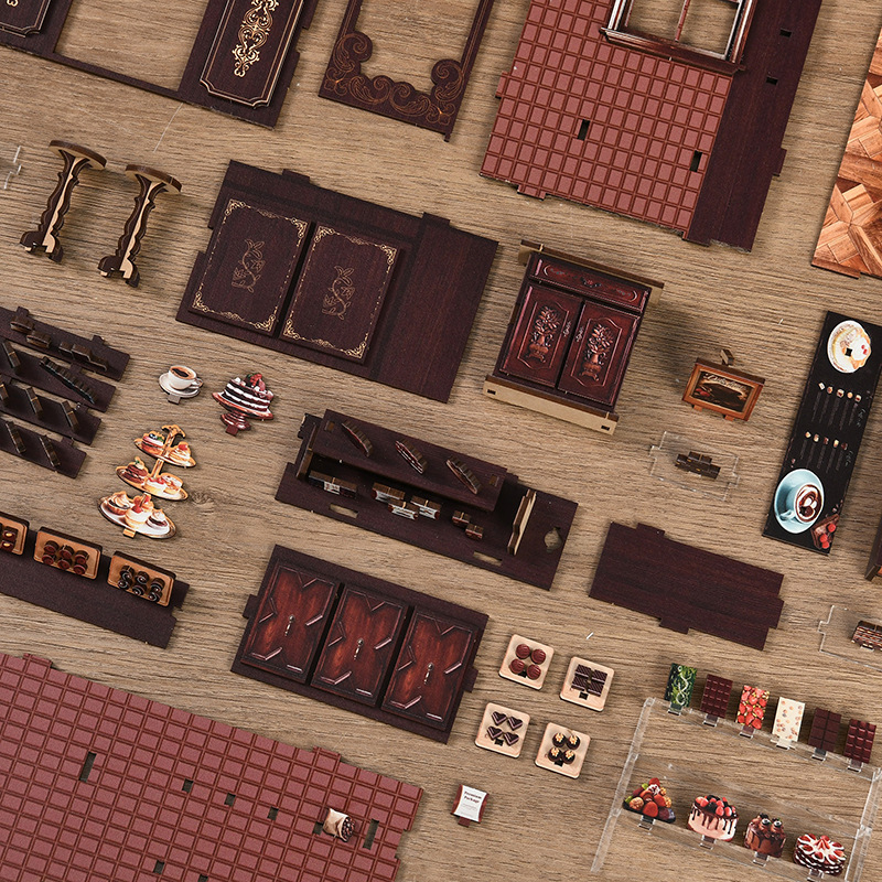 DIY Sweet Chapter Mini House Model