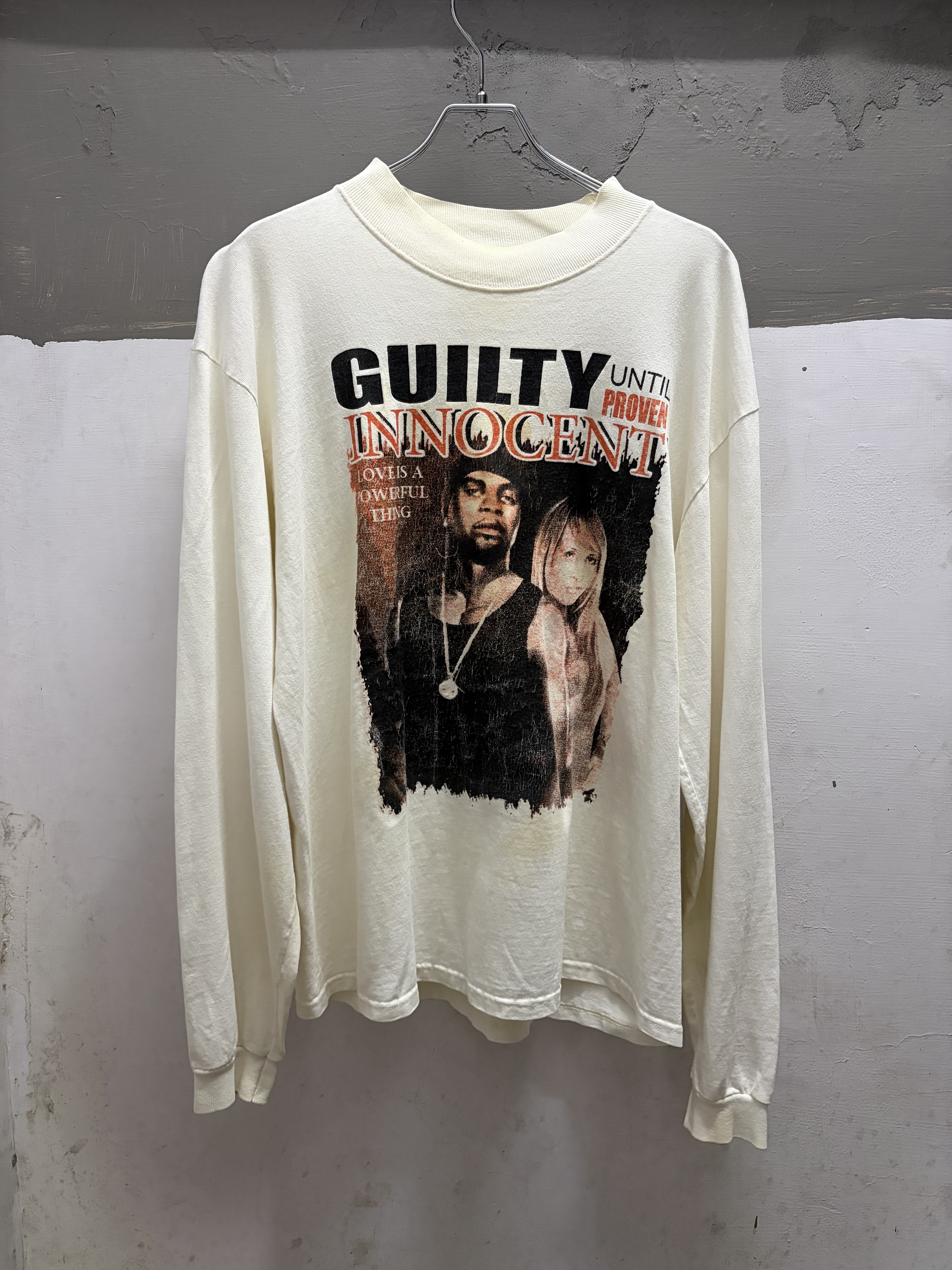 00s(2003y) Derrick Brinkley Guilty Until Proven Innocent L/S Tee