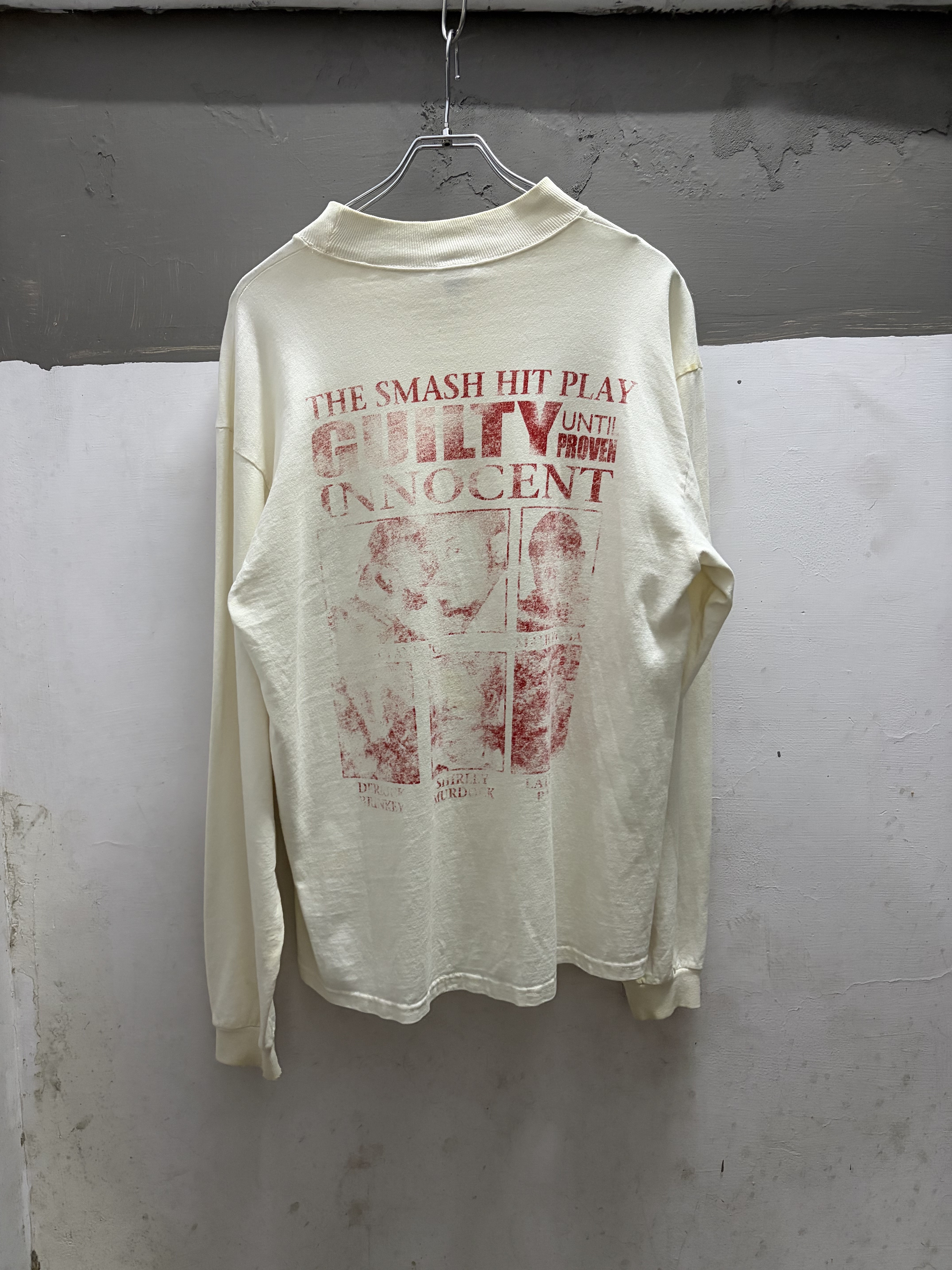 00s(2003y) Derrick Brinkley Guilty Until Proven Innocent L/S Tee