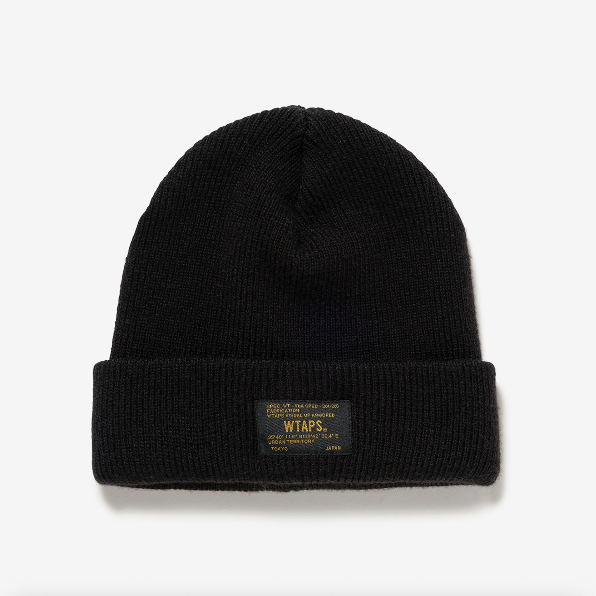-(B3c04)-WTAPS FGZ / BEANIE / ALNY 咬標 毛帽 黑色/紅色-252MADT-HT02