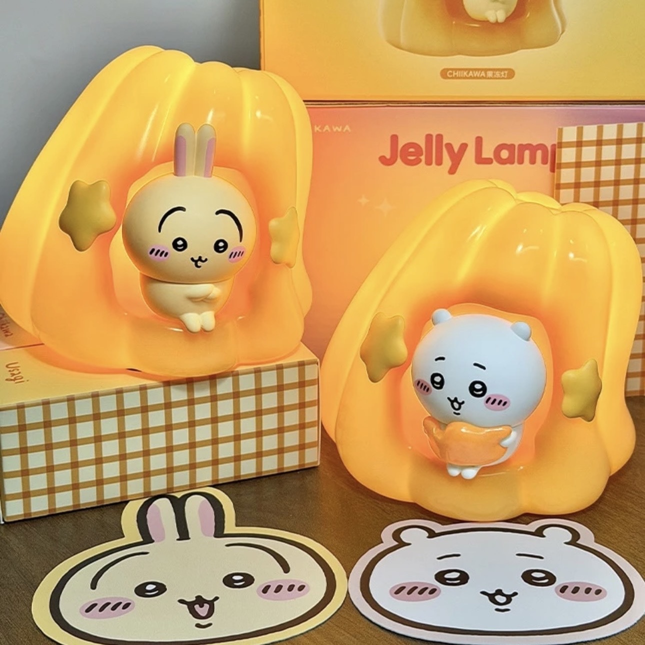 CHIIKAWA 吉伊卡哇 果凍燈 小夜燈 烏薩奇 拍拍燈