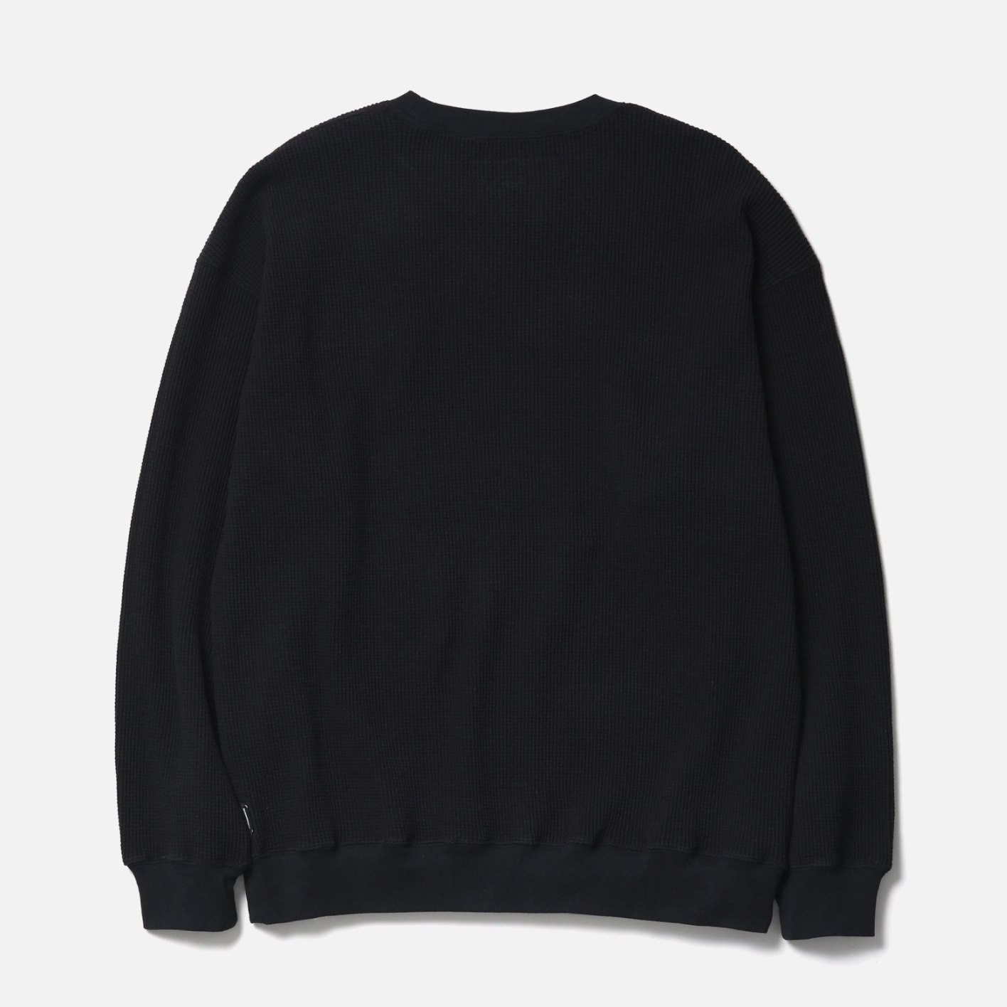 -(B4a04)-NEIGHBORHOOD  WAFFLE FABRIC CREWNECK LS-1 華夫格 衛衣 黑色/灰色/橄欖綠-252FPNH-CSM11