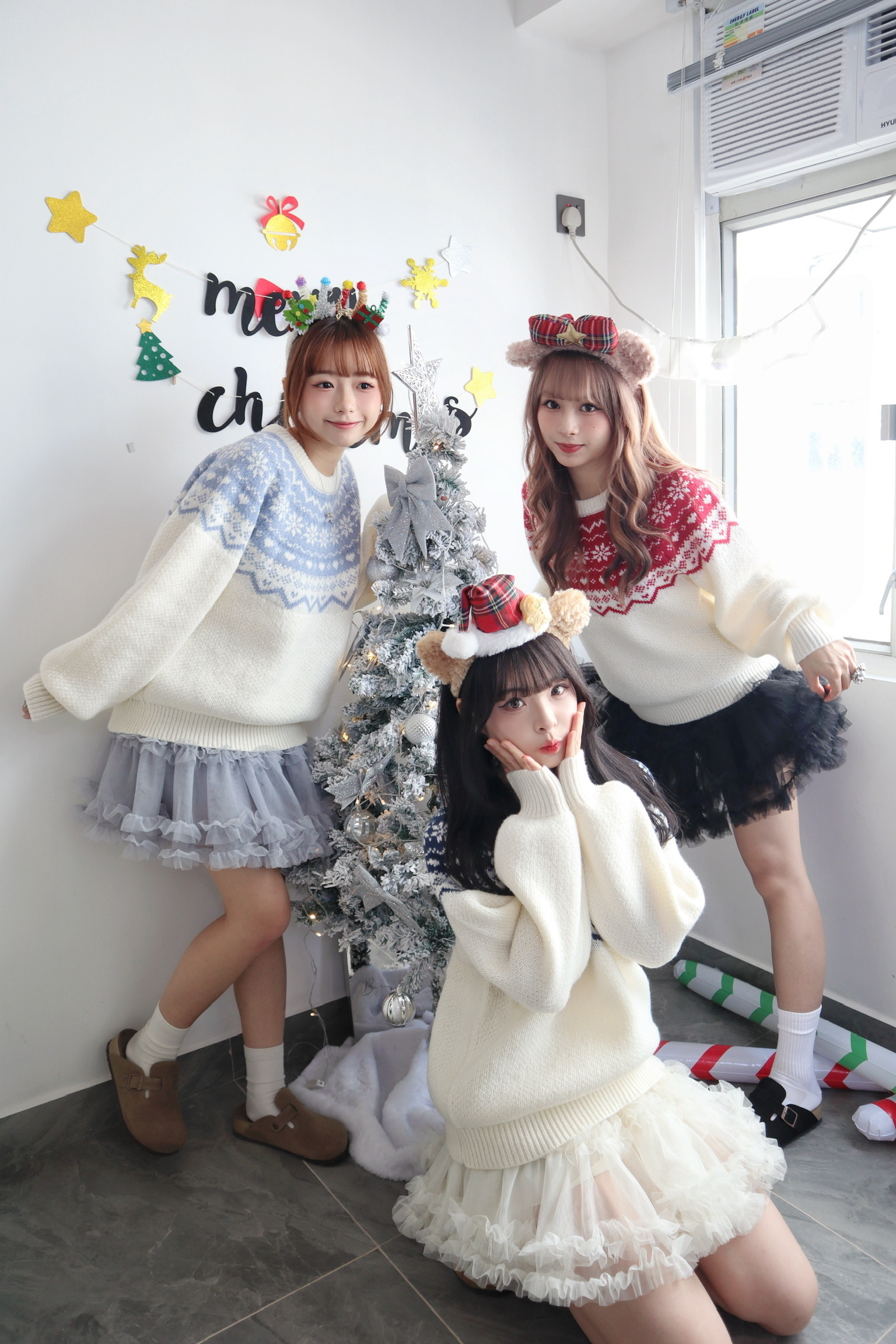 今期推薦♡ 玻璃感蓬鬆Ruffles dress 三色入