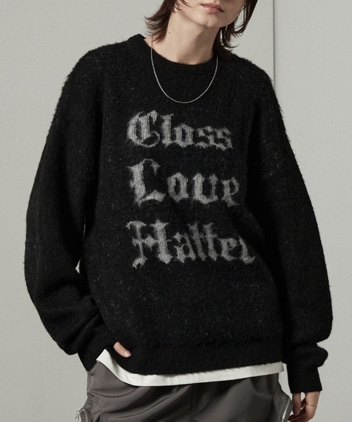 現貨 日本 Alfred Alex 哥德字 設計 毛衣 5款