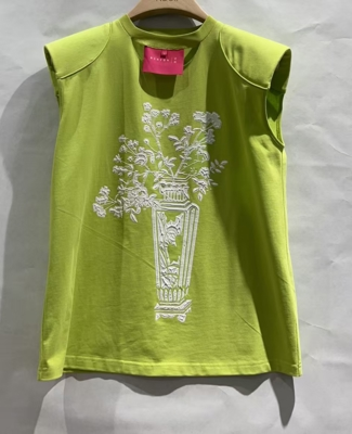 1208FH60-Fashion靚衫-上衣（綠色紫色）（A60）