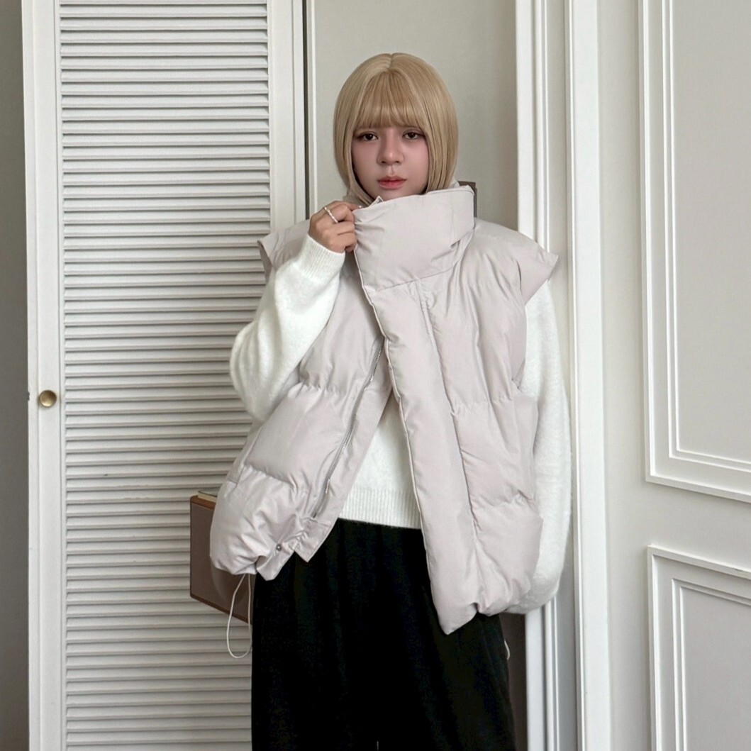 新色回歸!輕量重暖 鋪棉背心