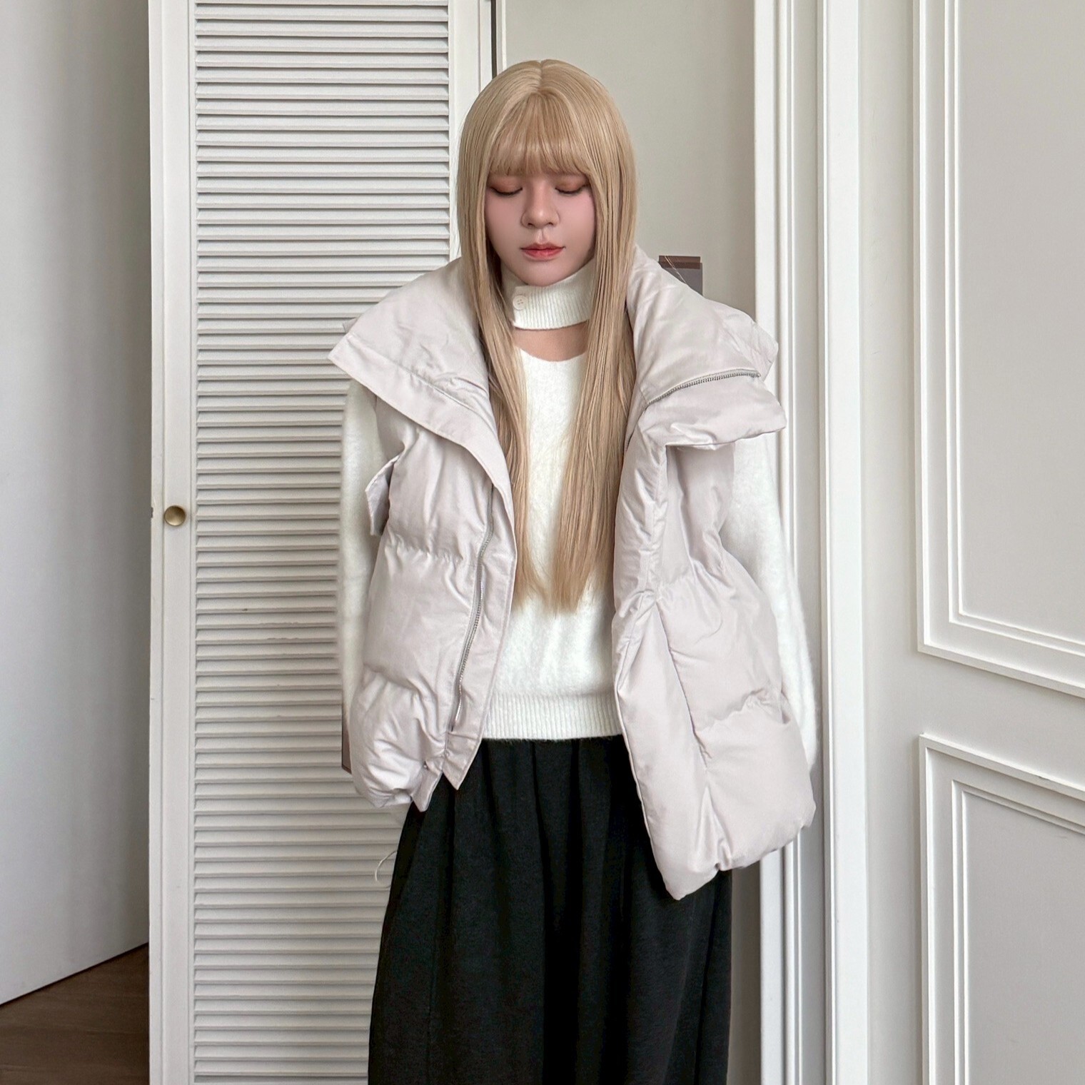 新色回歸!輕量重暖 鋪棉背心