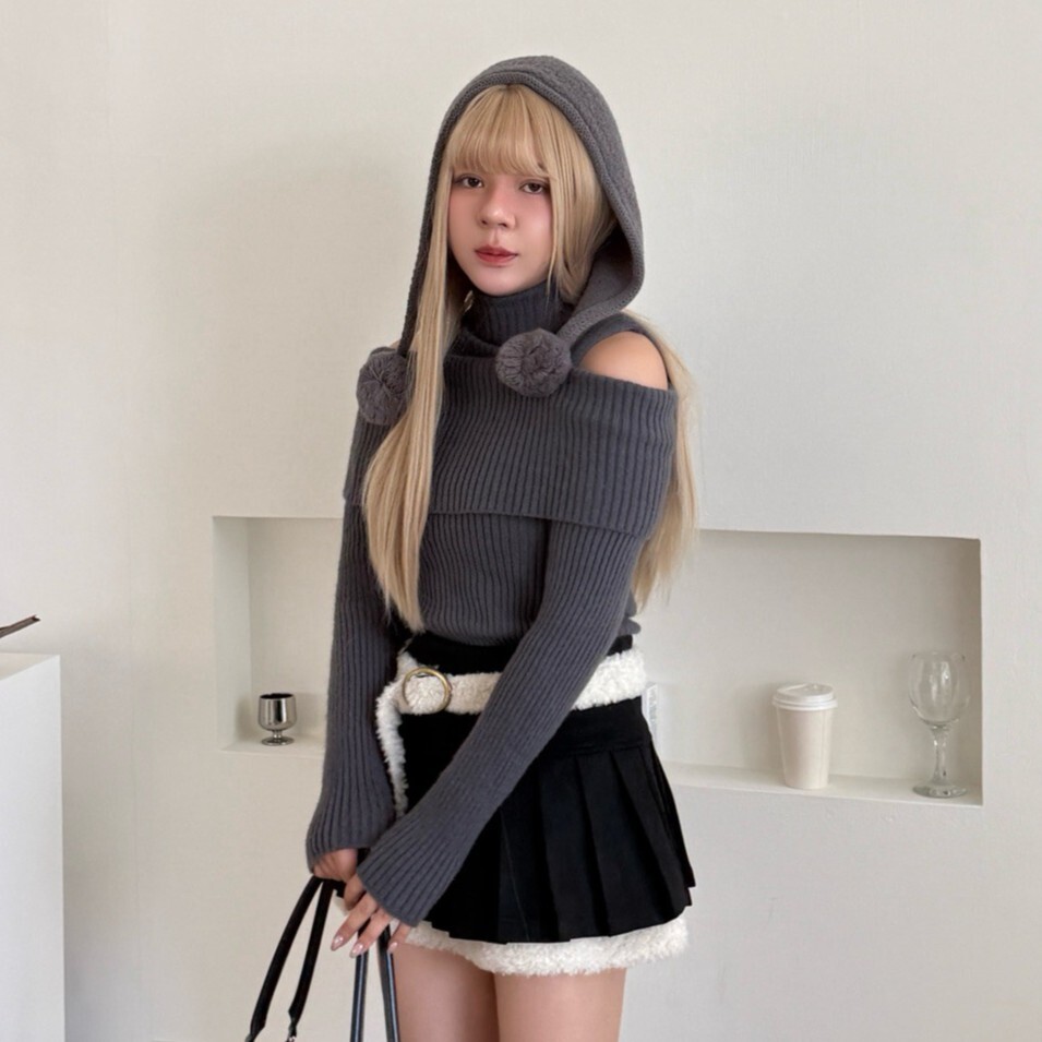 麋鹿精靈🫎 QQ雪球羊毛毛帽