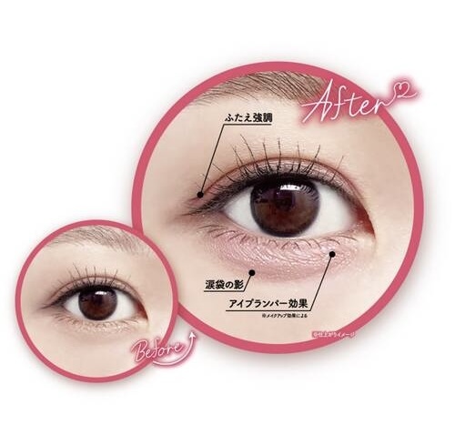 JP Canmake 3用極緻纖細眼線液筆 血色感 01 3511 TK251208