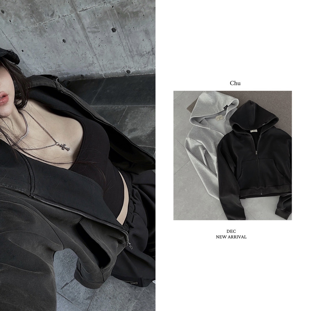 【 組合區】私下愛穿 加大帽洗舊感衛衣外套（高磅版本）