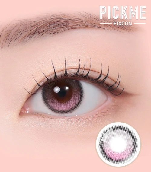 [近視款] Astigram Pick Me FIXCON LUNIBLE MEDIUM PASTEL PINK 隱形眼鏡｜2片