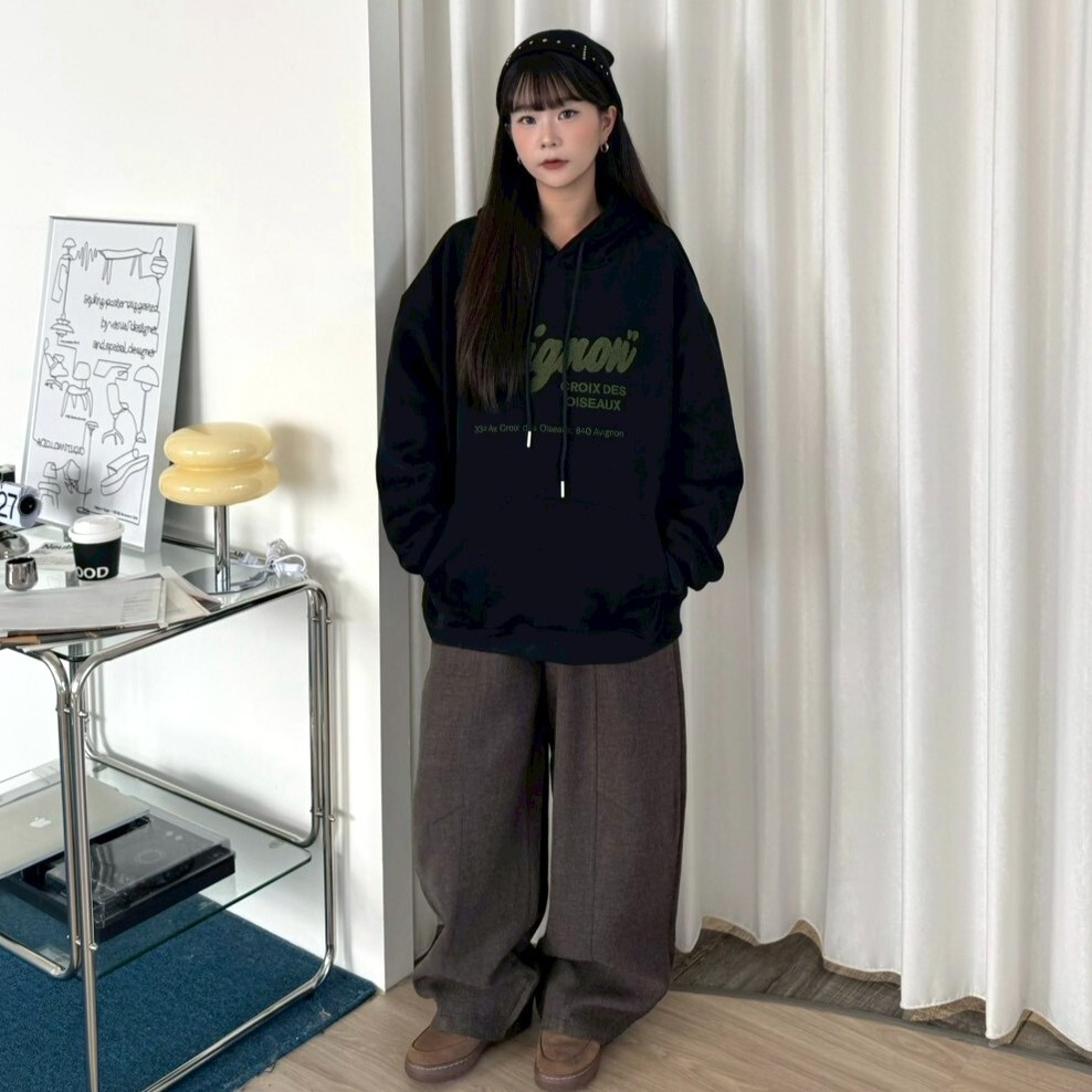 小町格調 毛呢挺版彎刀褲