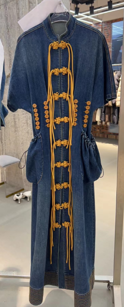 1208FH65-Fashion靚衫-连衣裙牛仔蓝（A65）