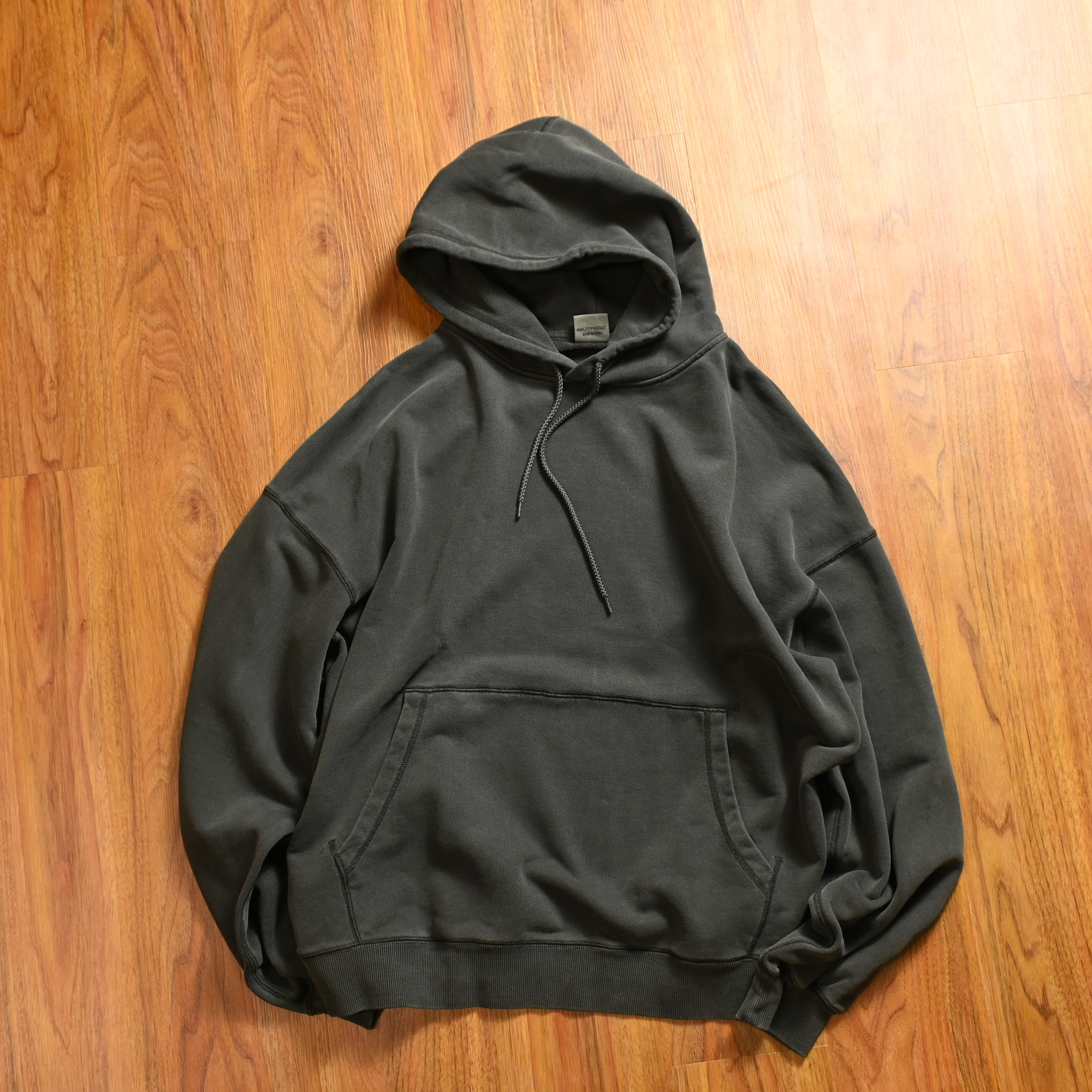 Goodwear Japan USA Cotton Pigment Dyed Super Big Hoodie