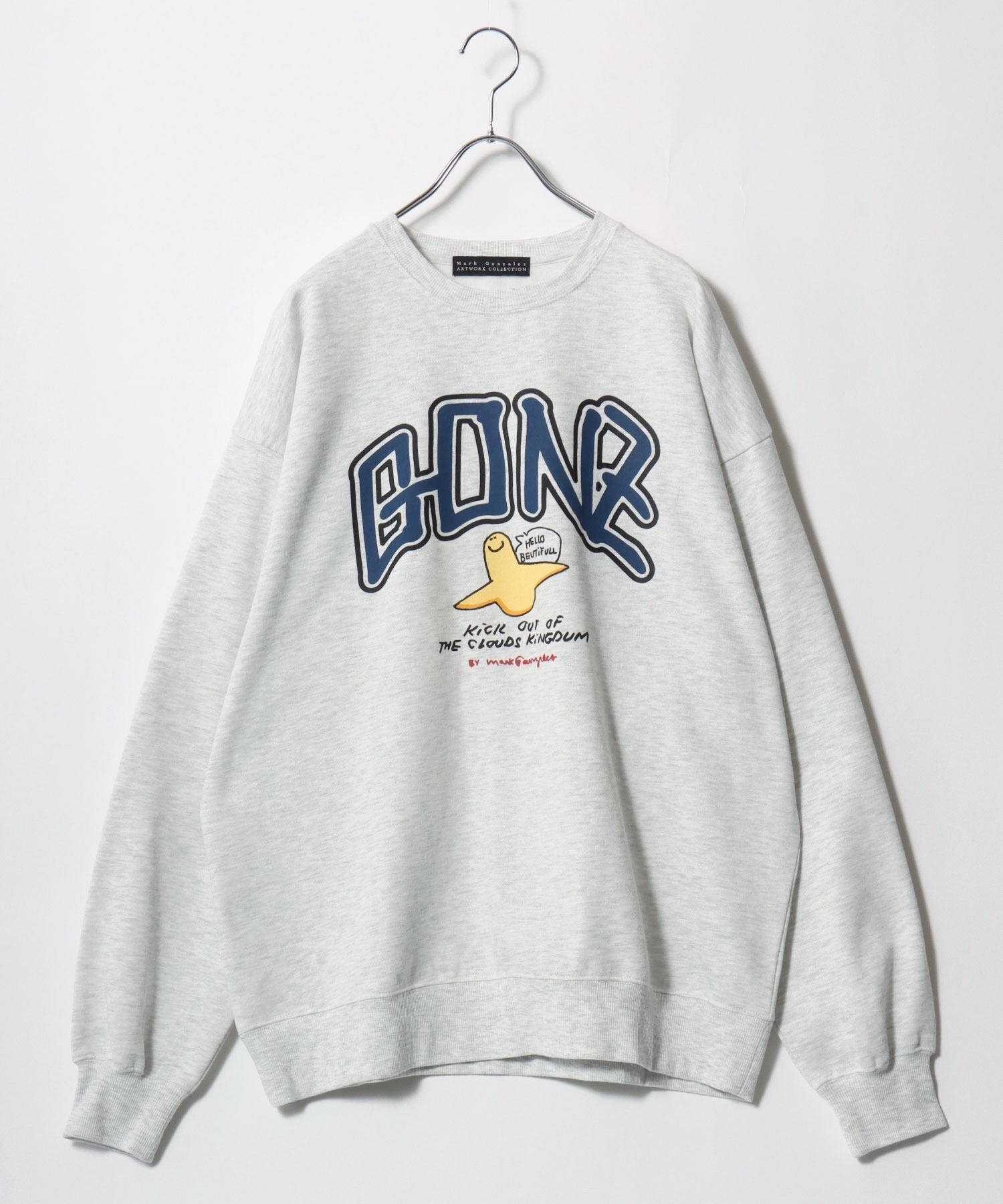 MARK GONZALES / Fleece Sweatshirt