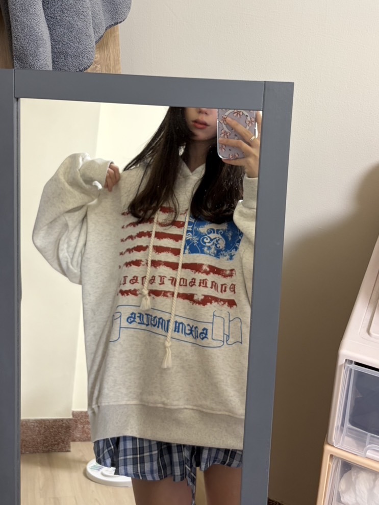 美式🇺🇸印花刷絨帽踢