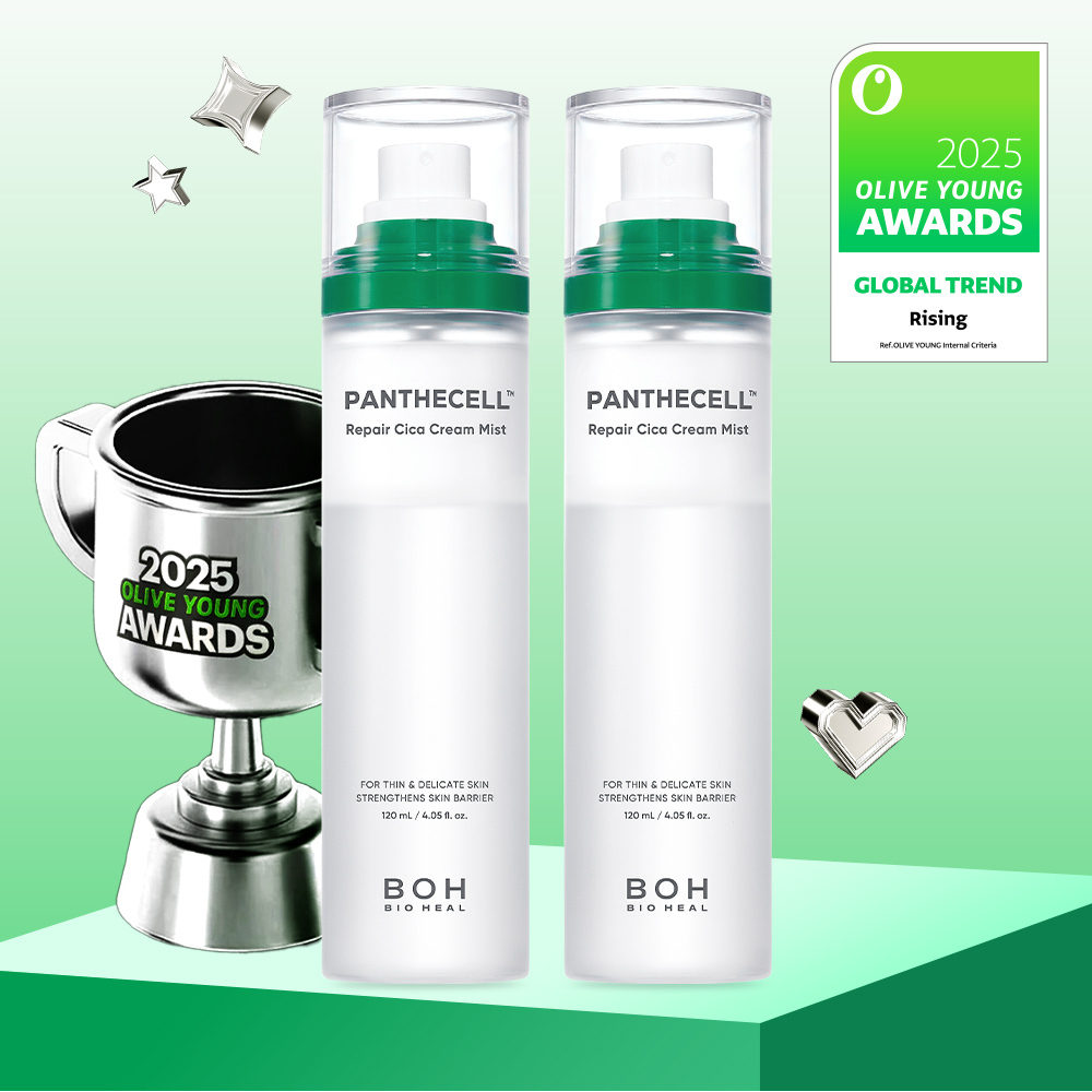 [30/11 - 30/12] BIO HEAL Panthecell Repair CICA Cream Mist 120ml [Olive Young Double Planning Set]