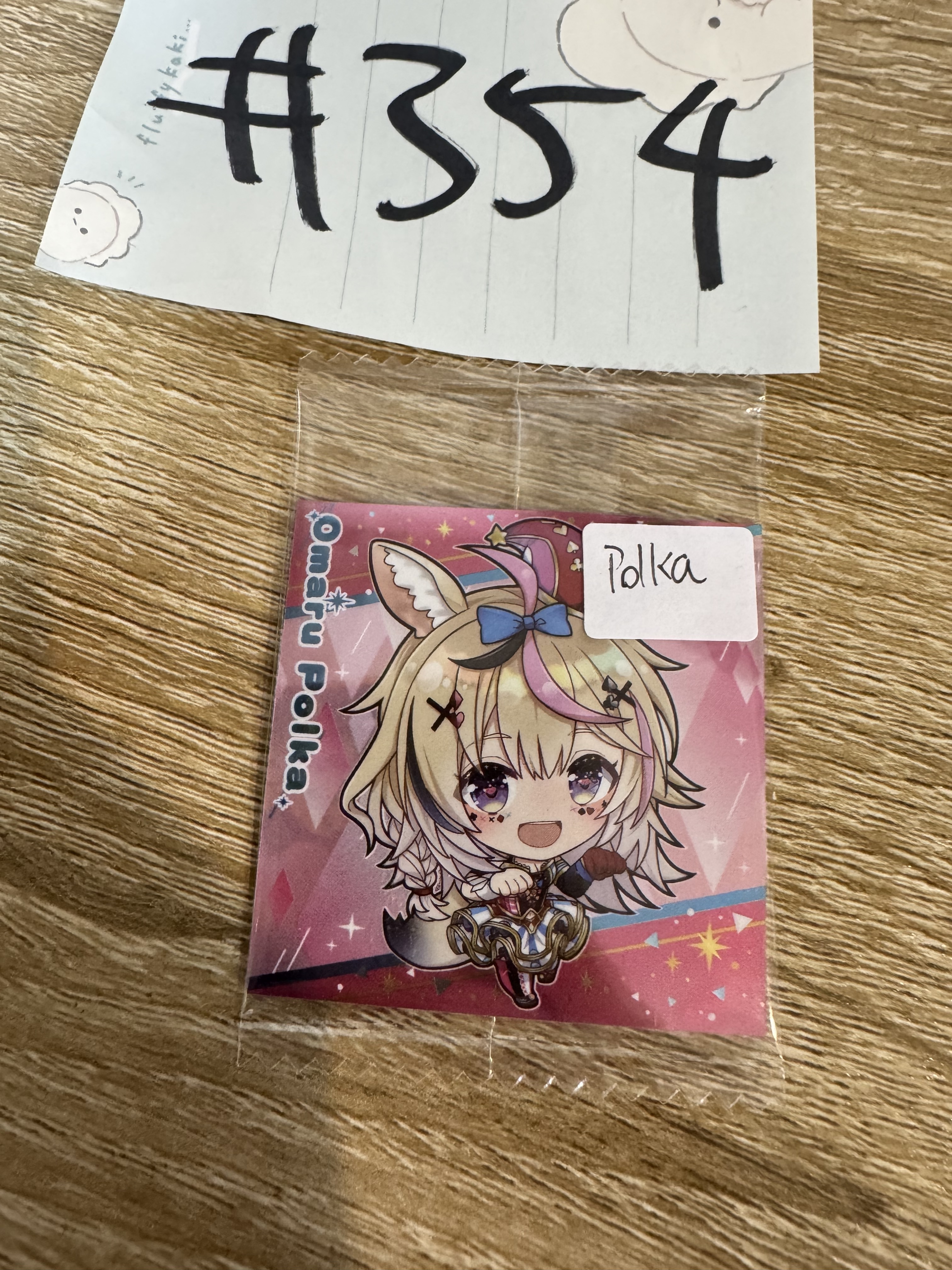HOLOLIVE POLKA 貼紙#354