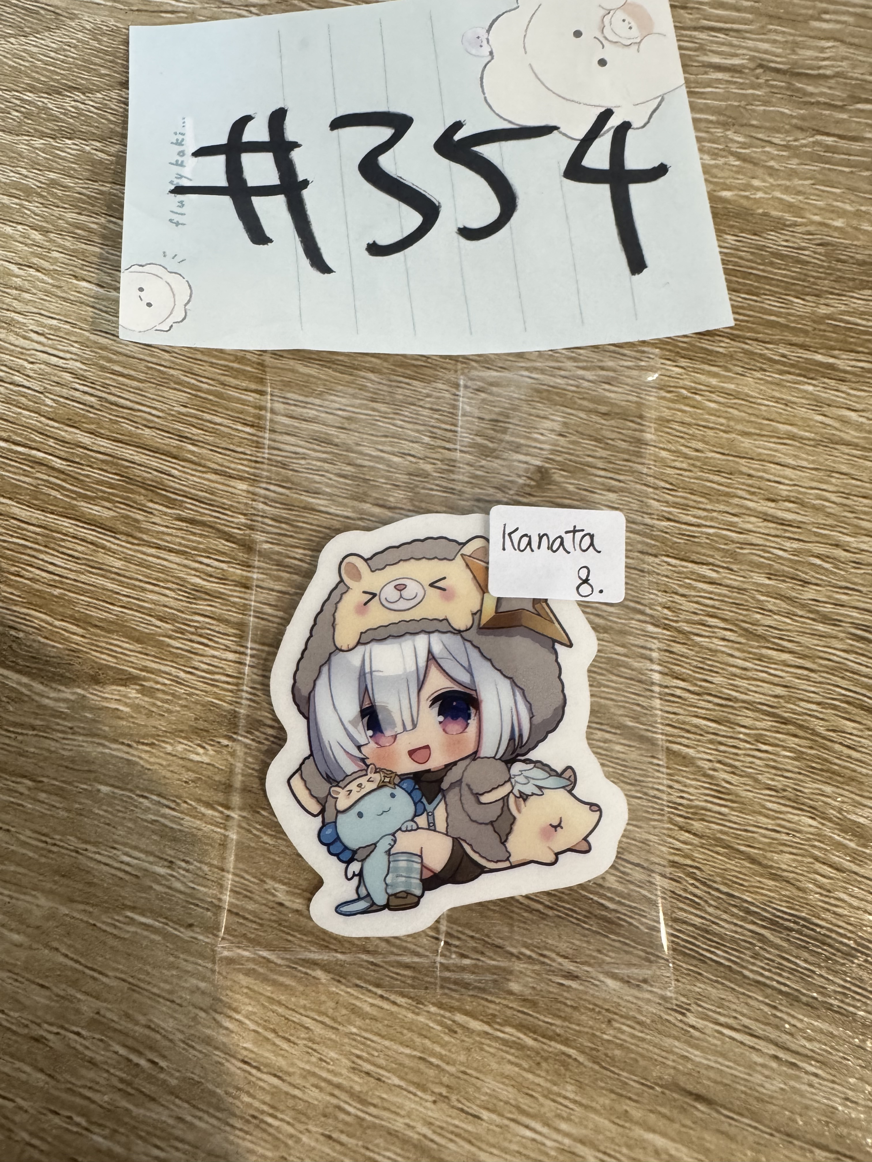 HOLOLIVE KANATA 貼紙#354