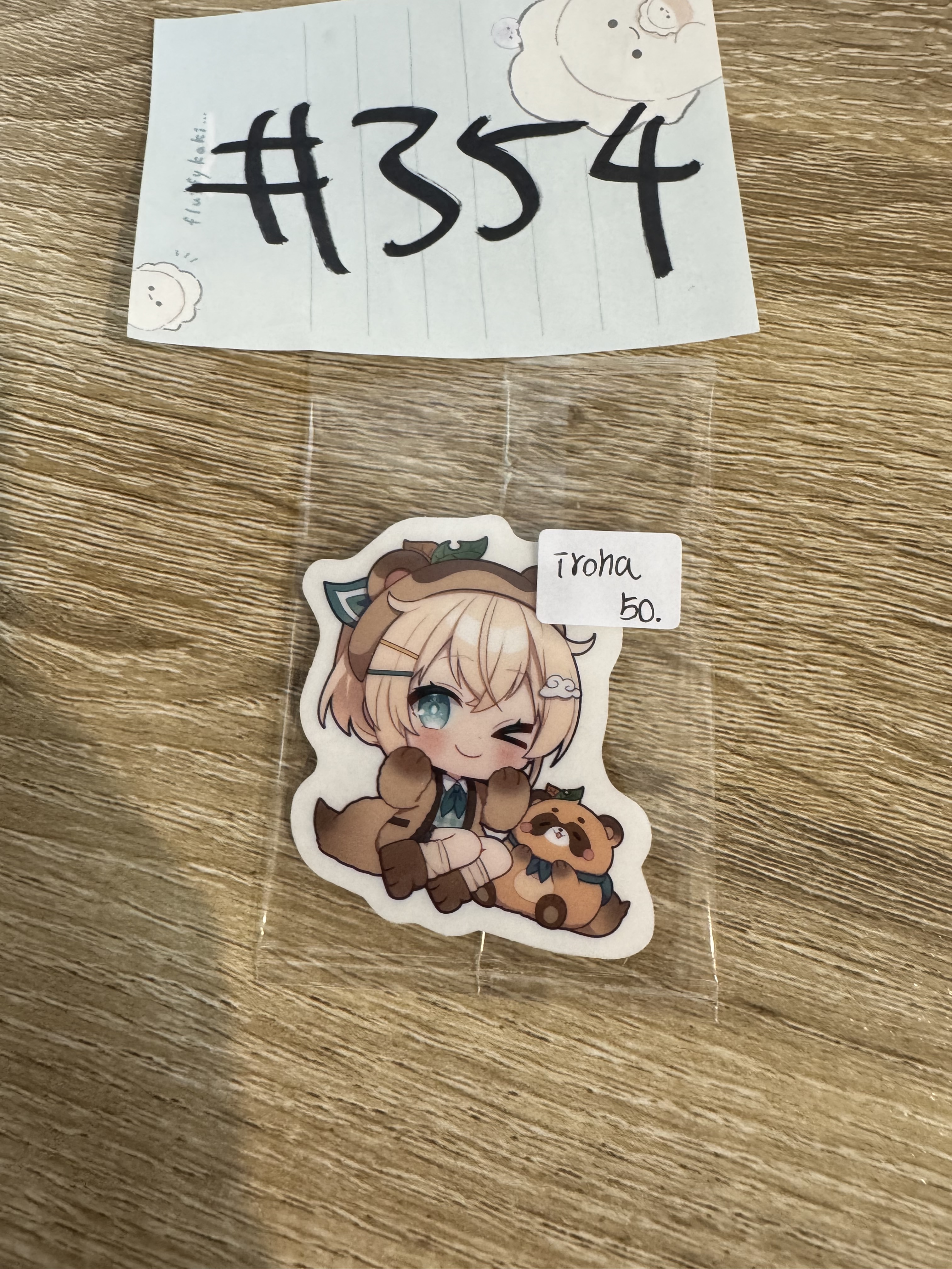 HOLOLIVE IROHA 貼紙#354