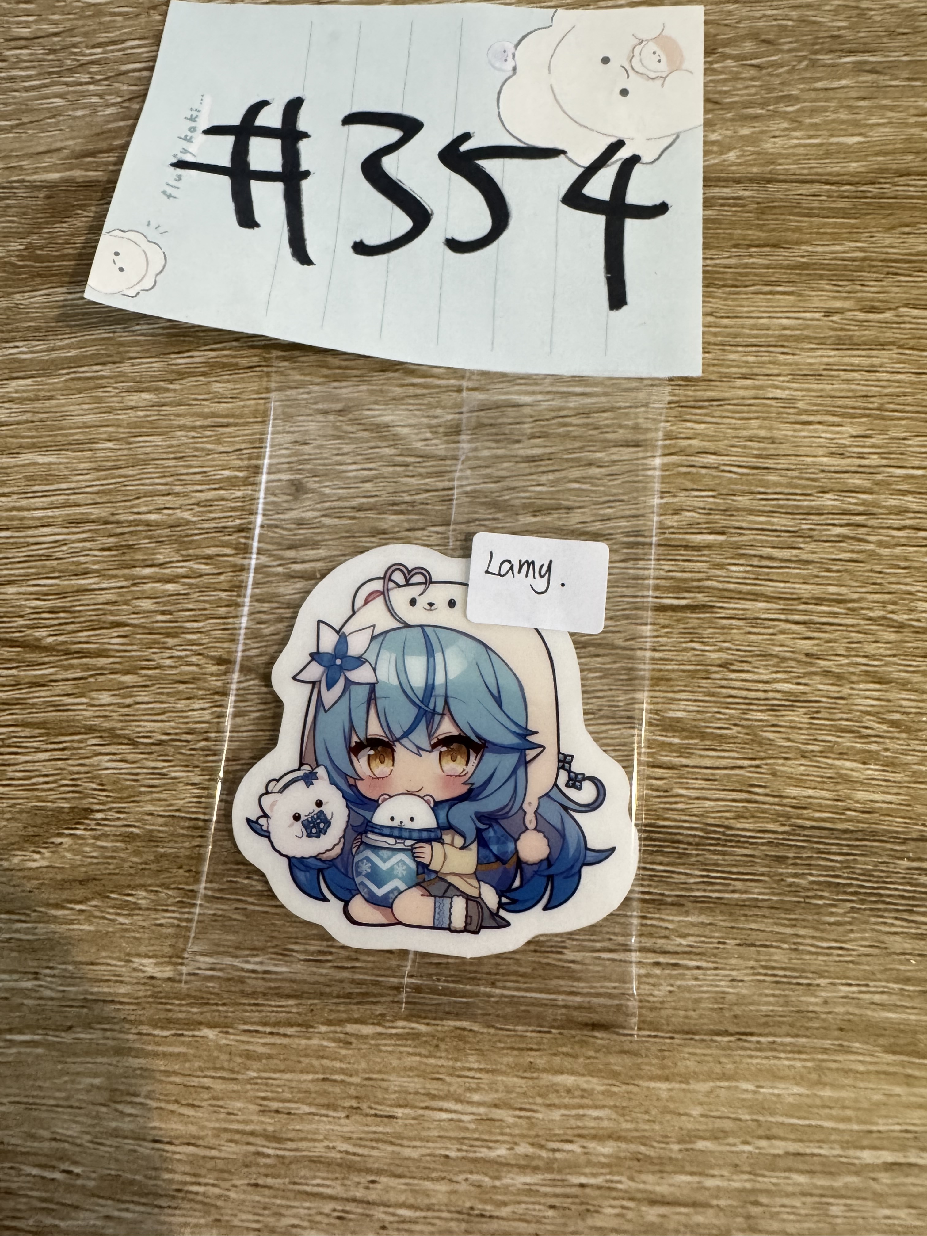 HOLOLIVE LAMY 貼紙#354