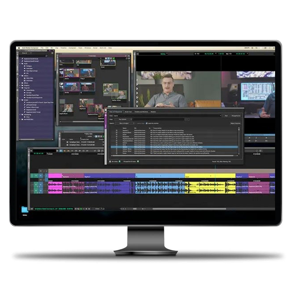 Avid Media Composer PhraseFind 新用戶一年訂閱｜影像剪輯軟體