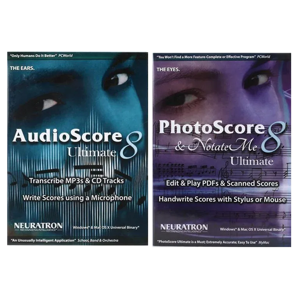 Avid Photoscore NotateMe Ultimate AudioScore Ultimate | 轉譜軟體
