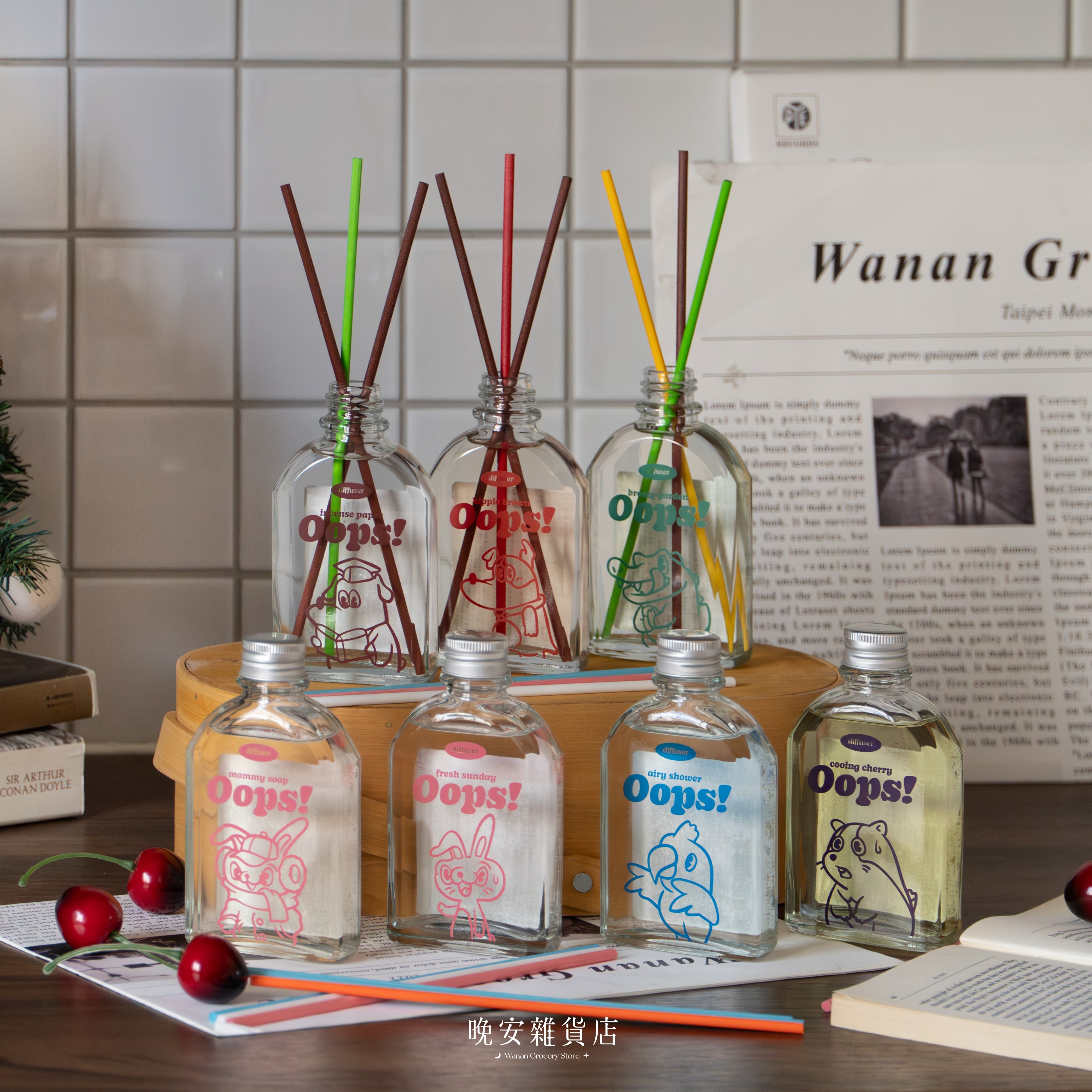 【Oops! 韓系擴香瓶】韓國MUMUNE 100ml 繽紛擴香