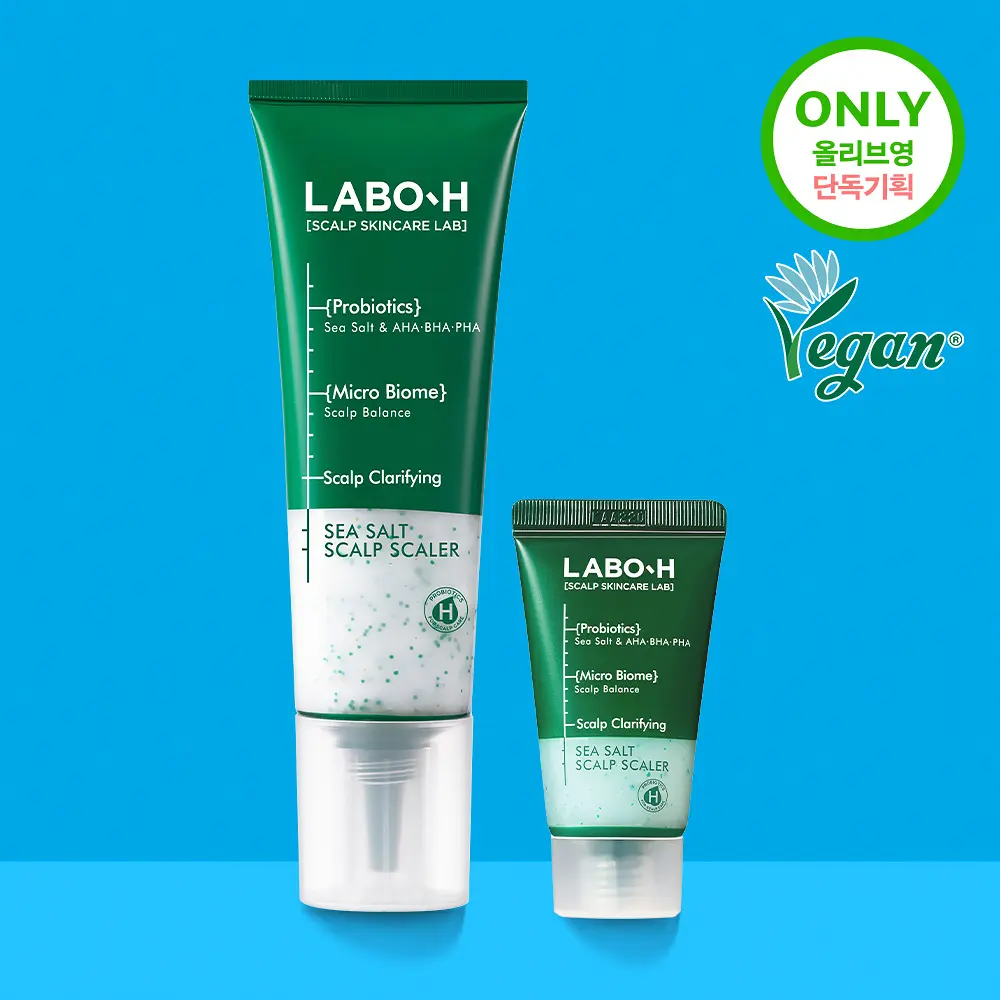 LABO-H 強韌髮根頭皮角質調理鹽 208g