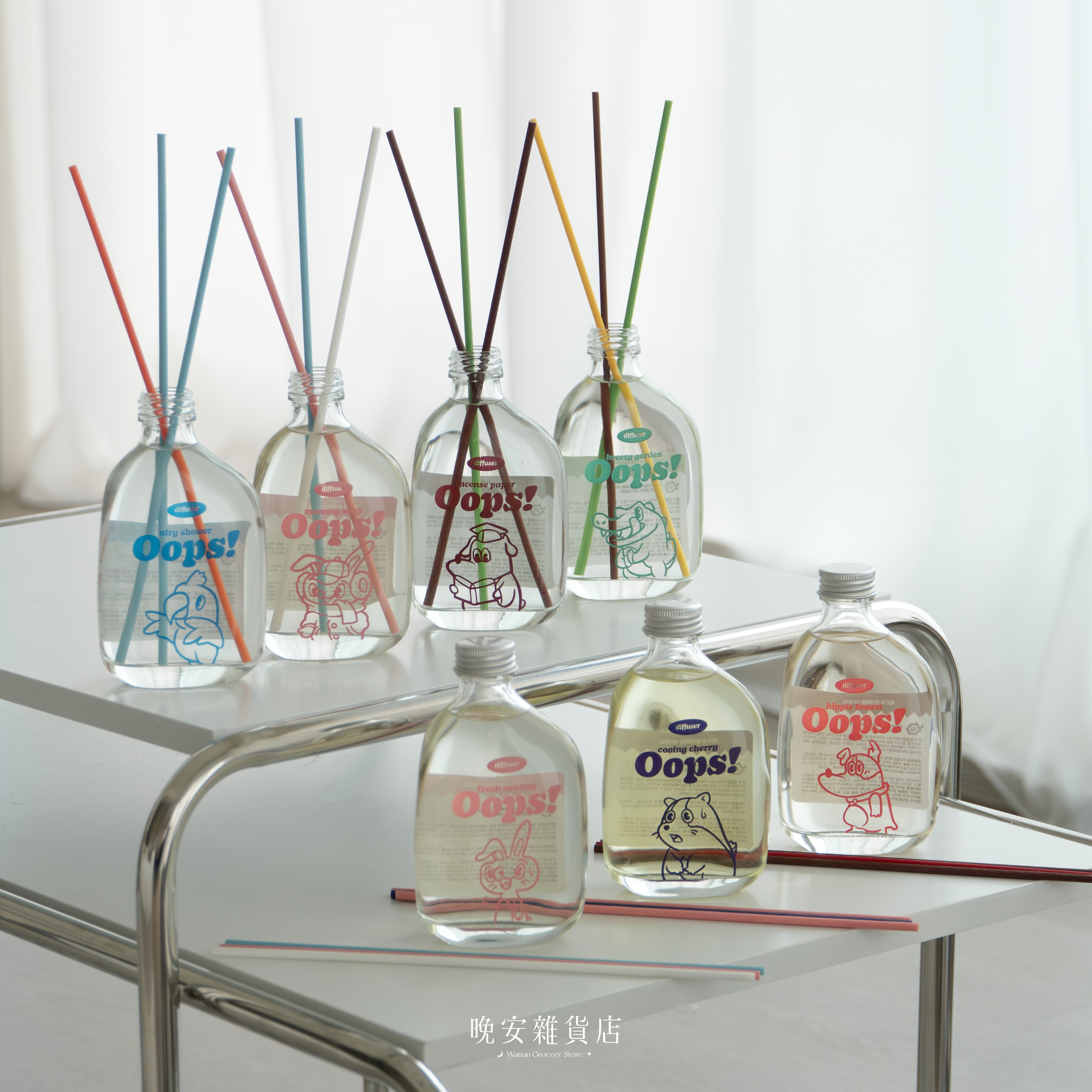 【Oops! 韓系擴香瓶】韓國MUMUNE 200ml 繽紛擴香