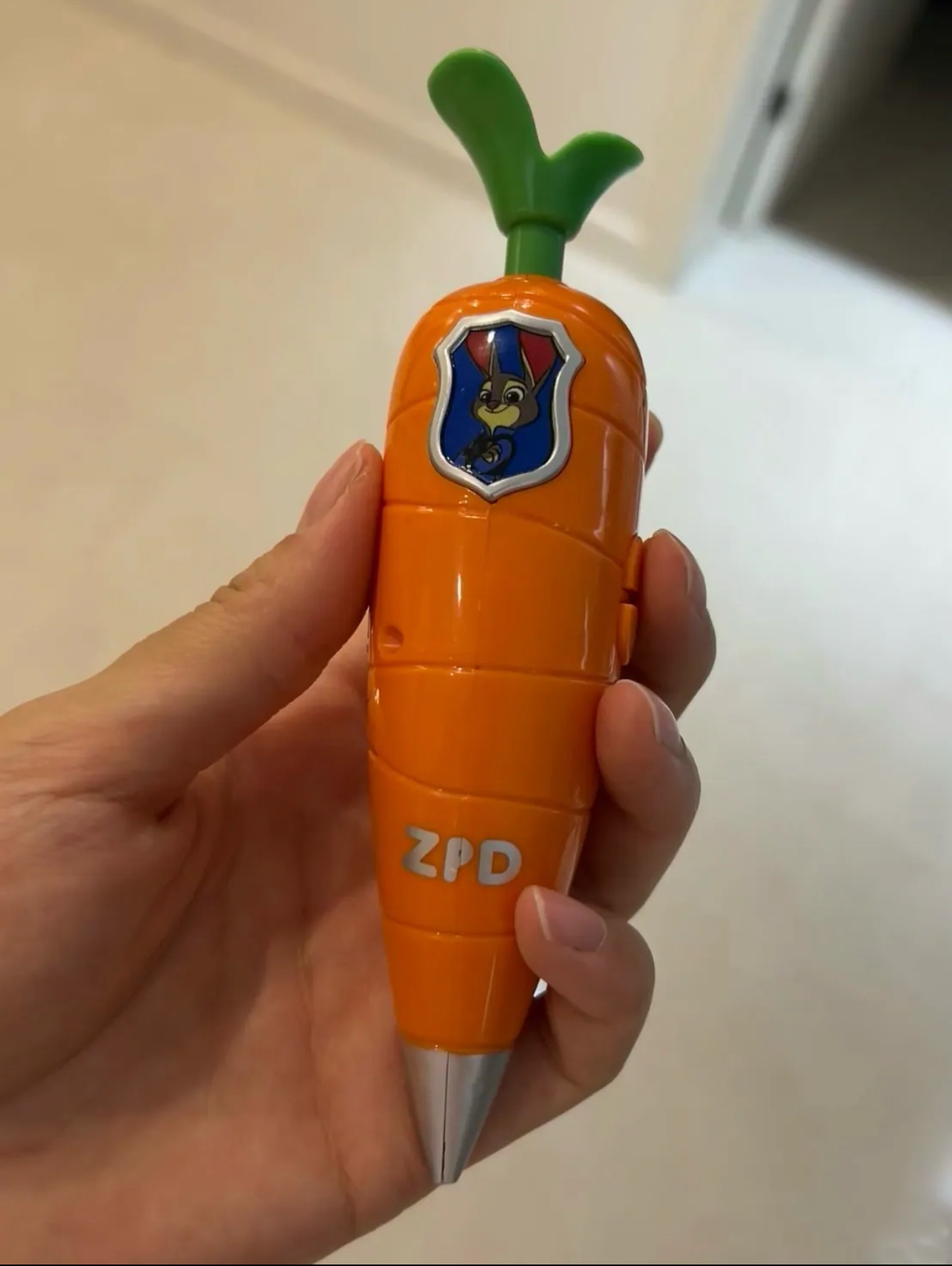 迪士尼正版授權 DISNEY 動物方城市 胡蘿蔔 錄音筆