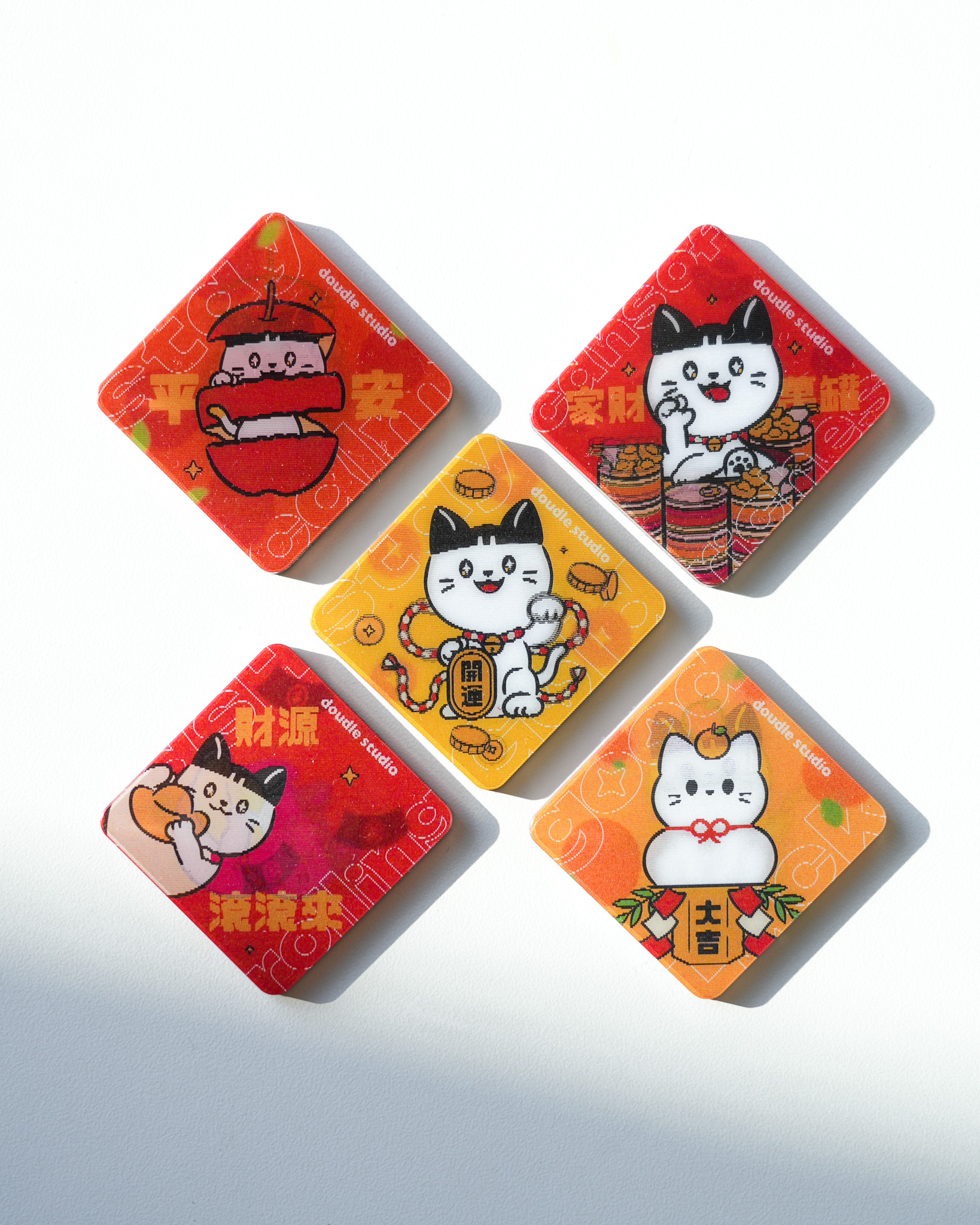 變柵壓克力磁鐵盲包 - 祝福系列