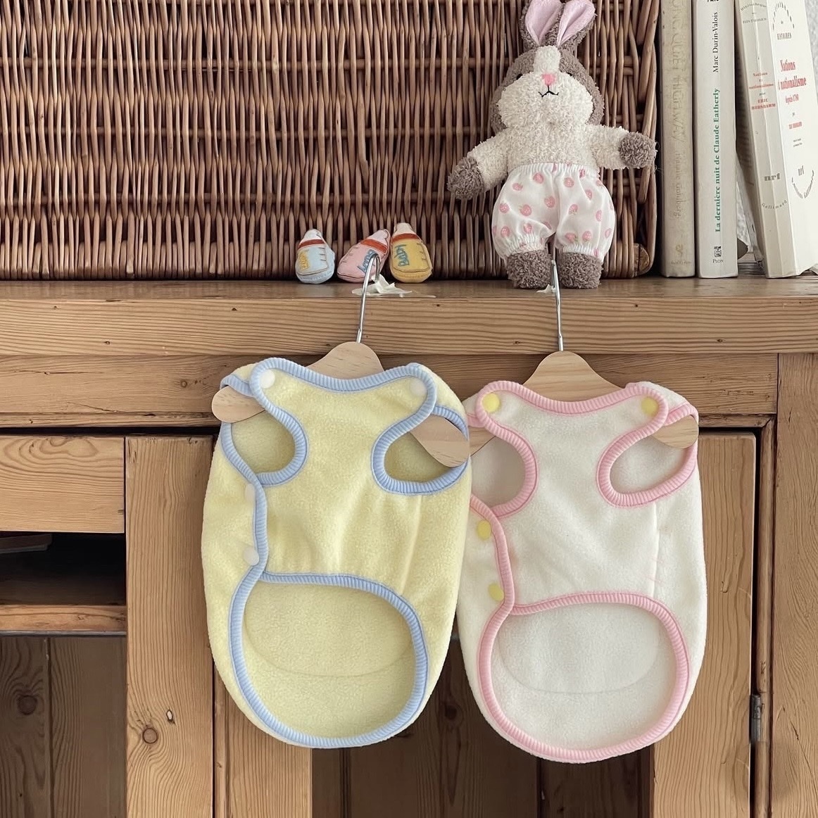 嬰兒設計系 寵物棉絨馬甲「保暖又可愛」