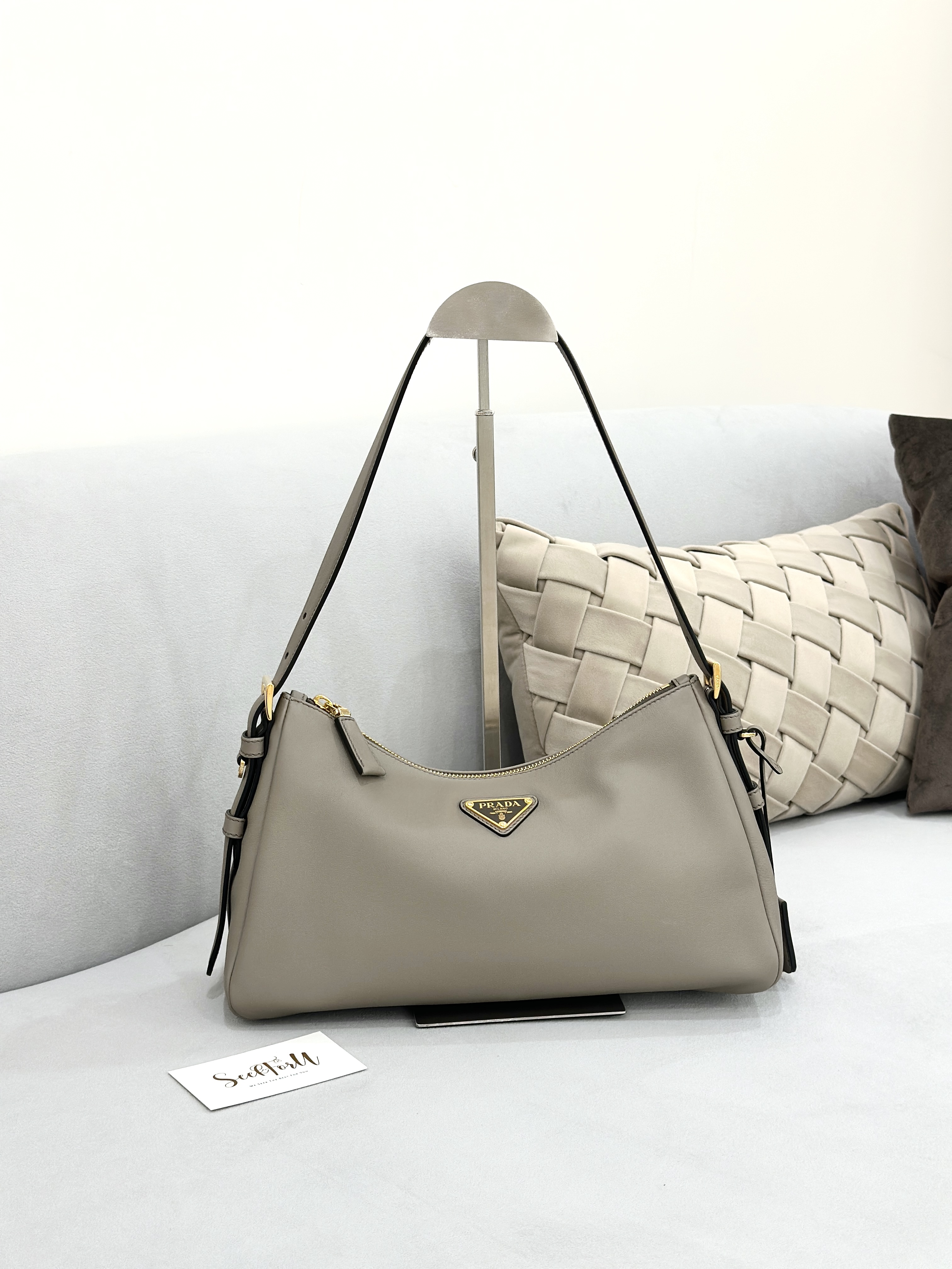 PRADA Aimée Medium Leather Shoulder Bag (aimee)