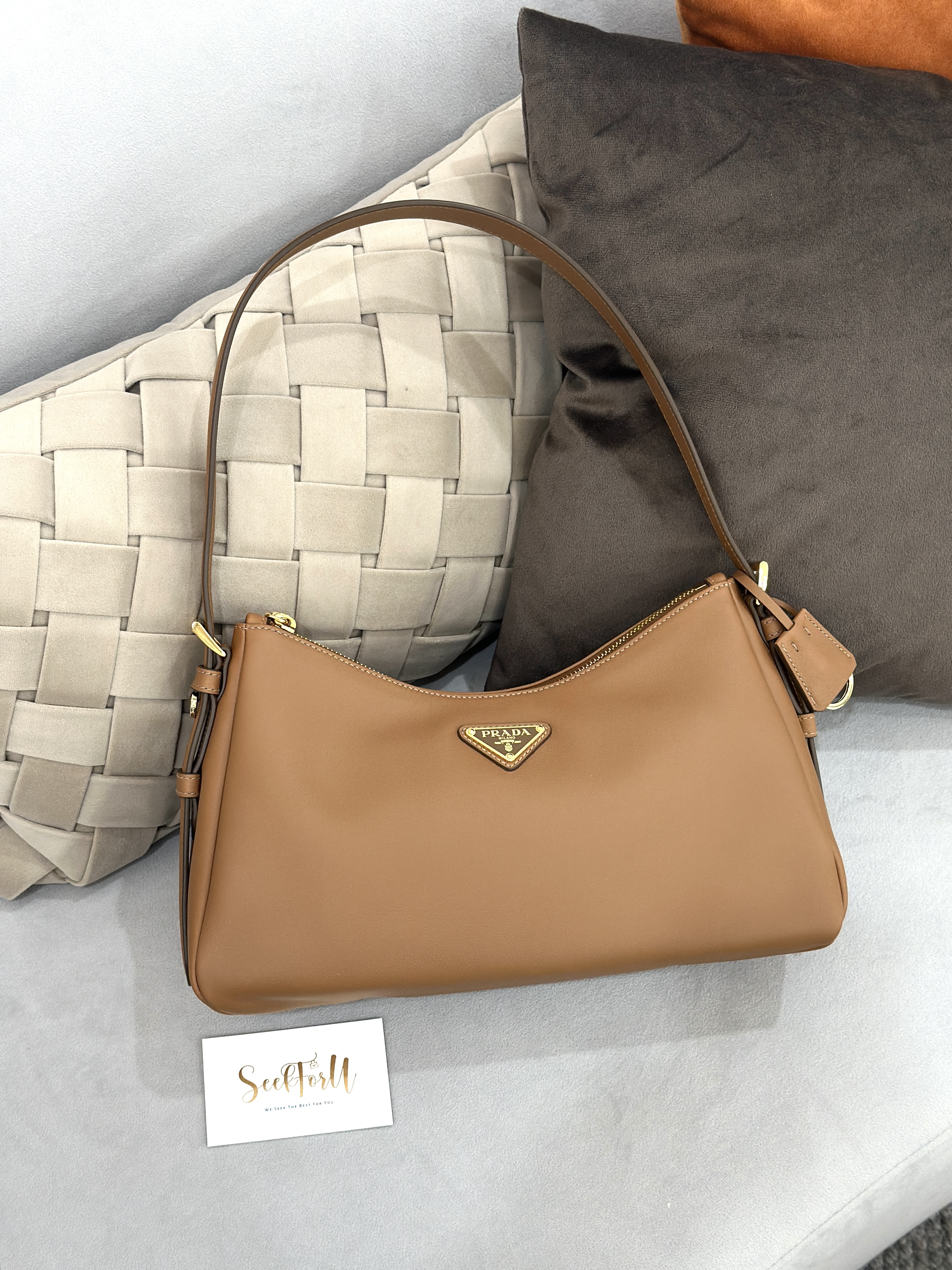 PRADA Aimée Medium Leather Shoulder Bag (aimee)