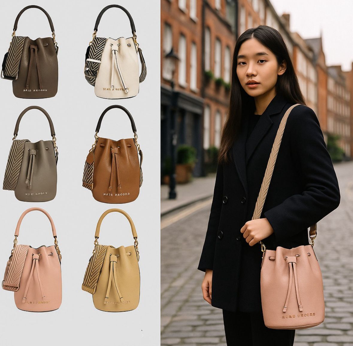 【預購】Q120802 Marc Jacobs 水桶包