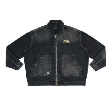 大嘴猴活動專區 中性繡花牛仔外套003