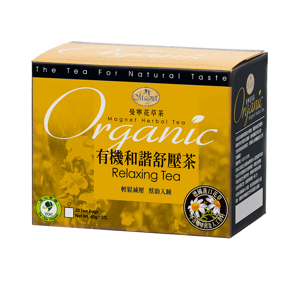 曼寧有機和諧舒壓茶｜Caffeine-Free 無咖啡因花草茶