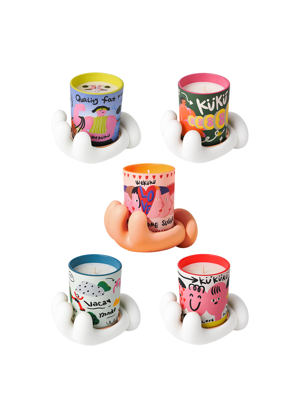 WeKÜKÜ｜掌握系列 香氛蠟燭【WeKUKU台灣總代理】