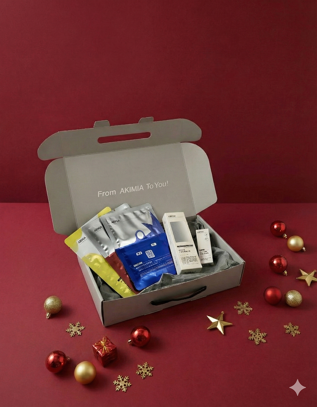 Akimia 電電美 重啟肌能 微電流面膜 聖誕三入禮盒