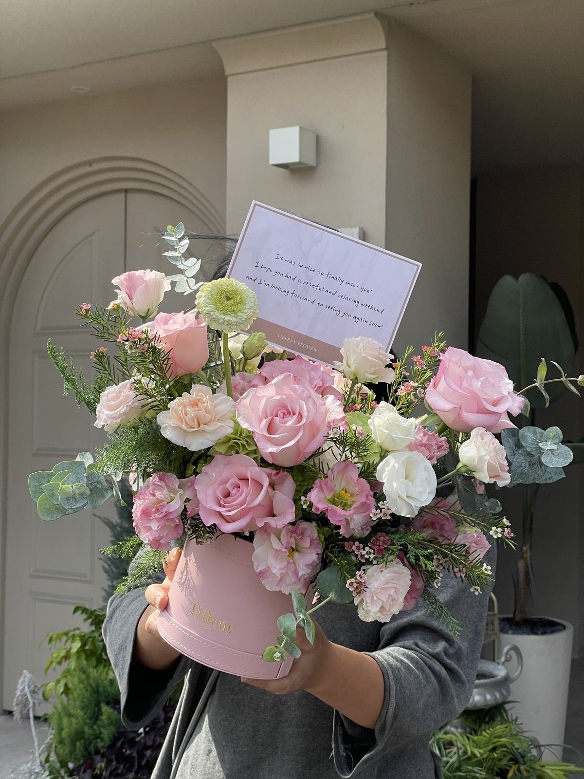 奢華版清新感 鮮花盆花 鮮花盆花 開幕花禮